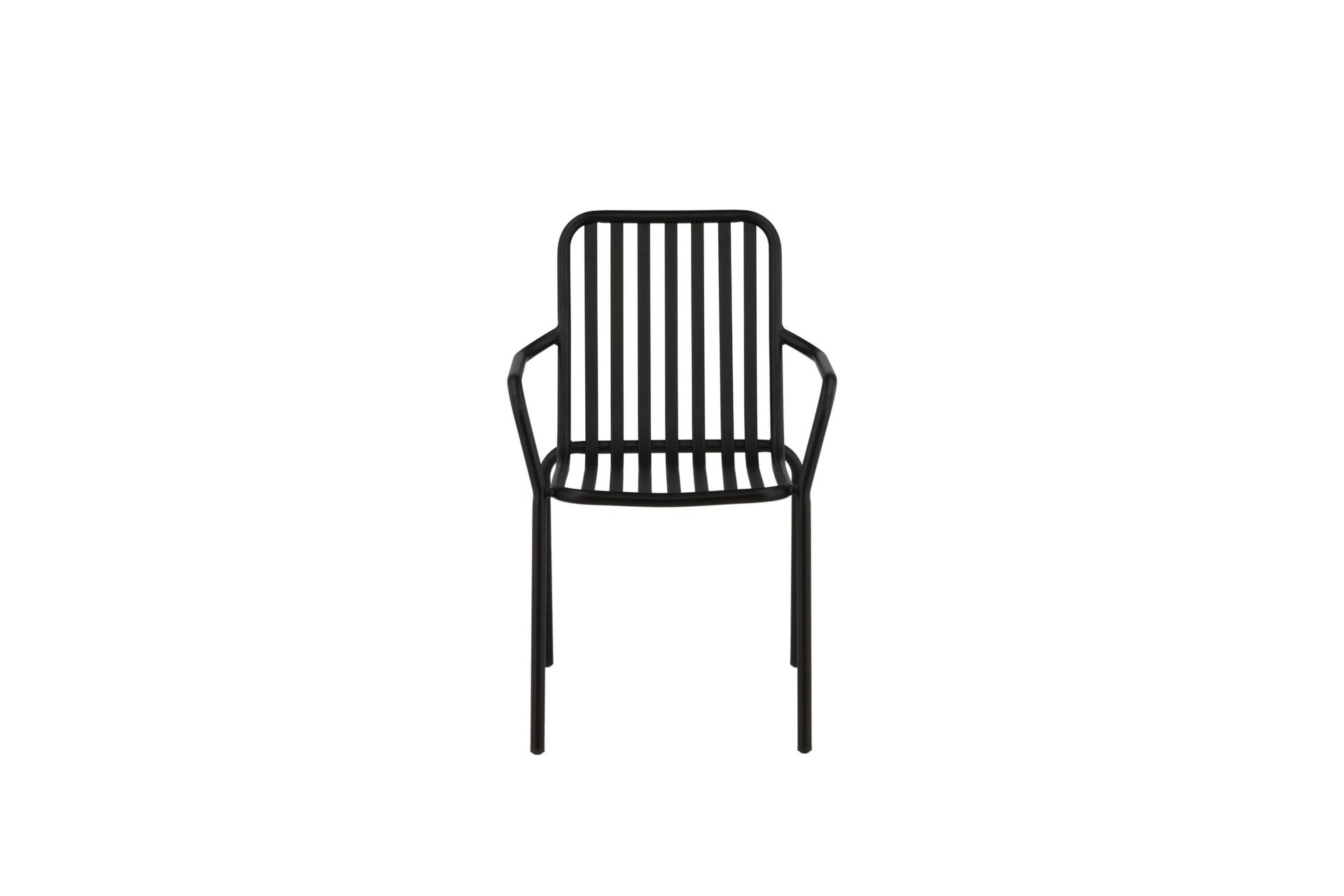 Peking Karmstol Utomhus - Svart