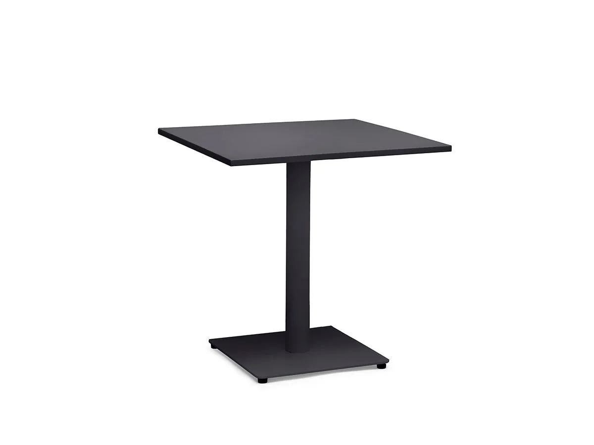 Hillerstorp Näsby Cafébord 70 x 70 cm Svart - Svart