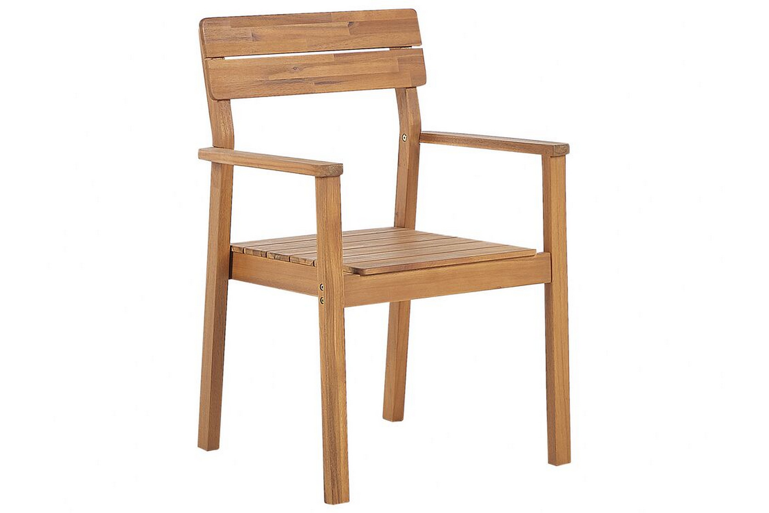 karmstol utomhus cellino - ljusbrun