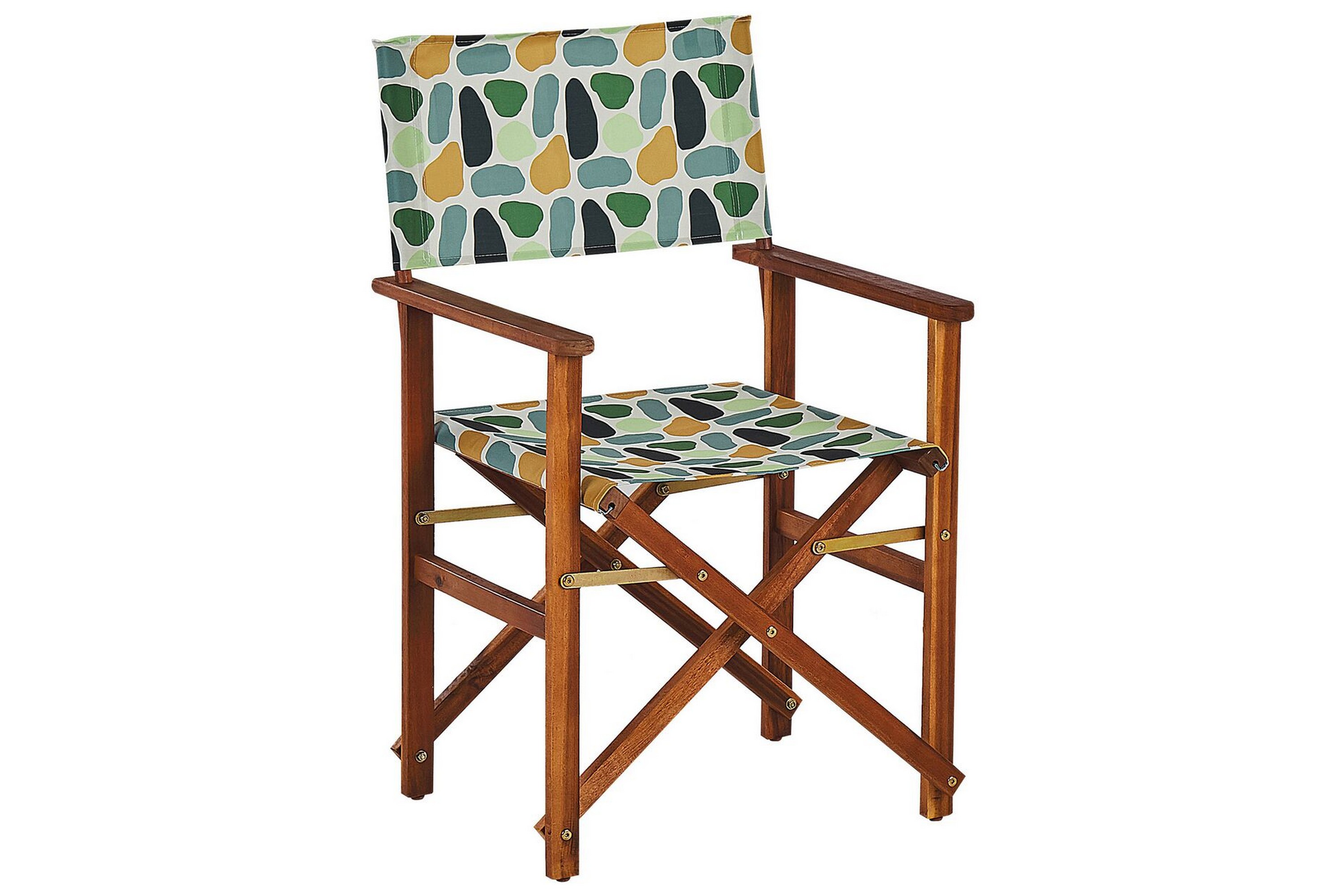 karmstol utomhus salve - brun/grön/orange