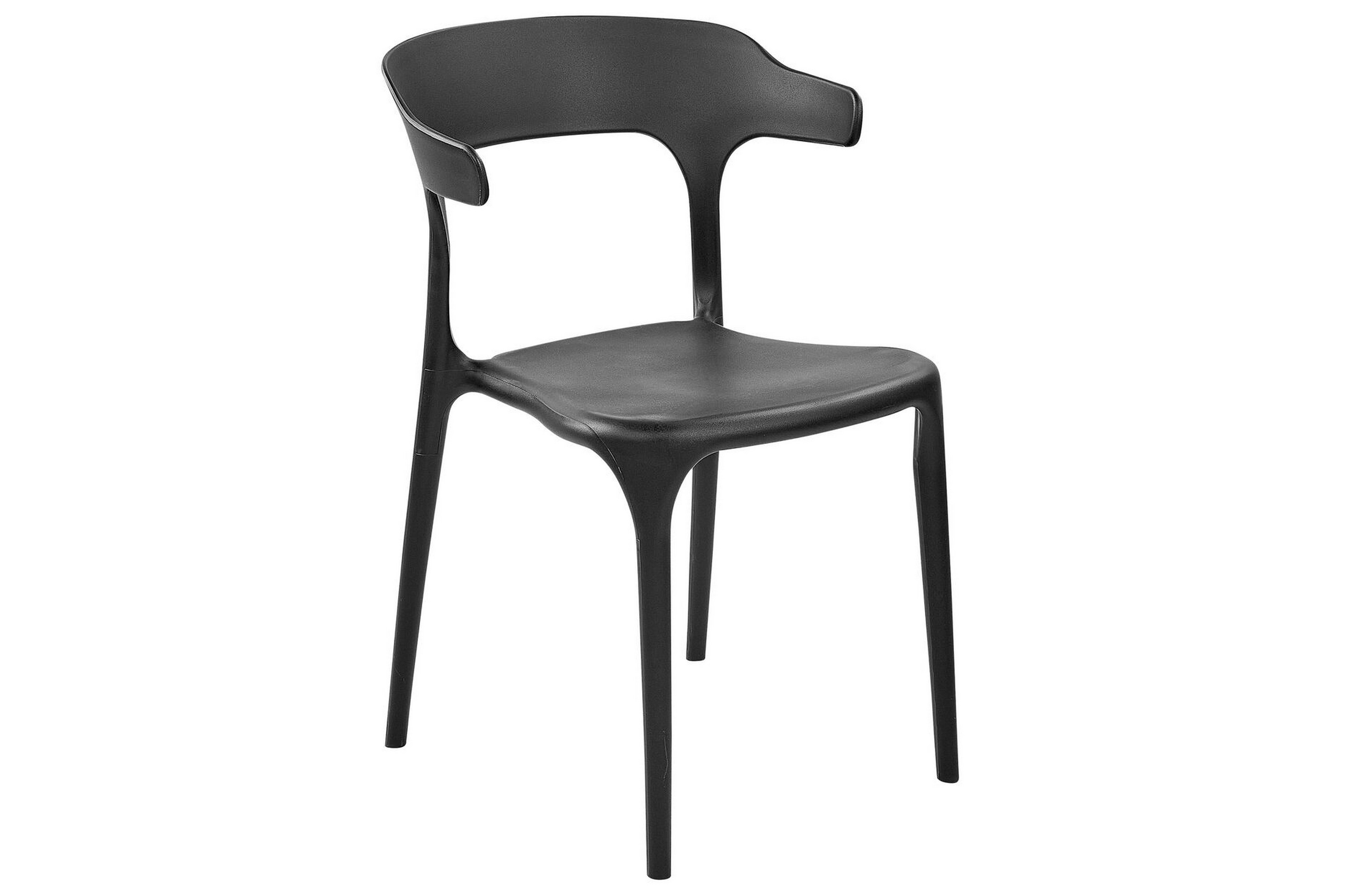 Karmstol Utomhus Squinzano 4 st Svart