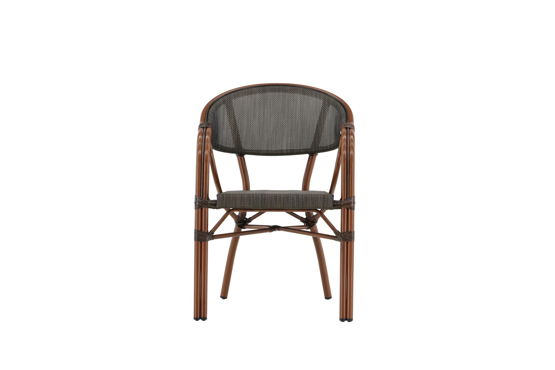 vila karmstol utomhus - svart