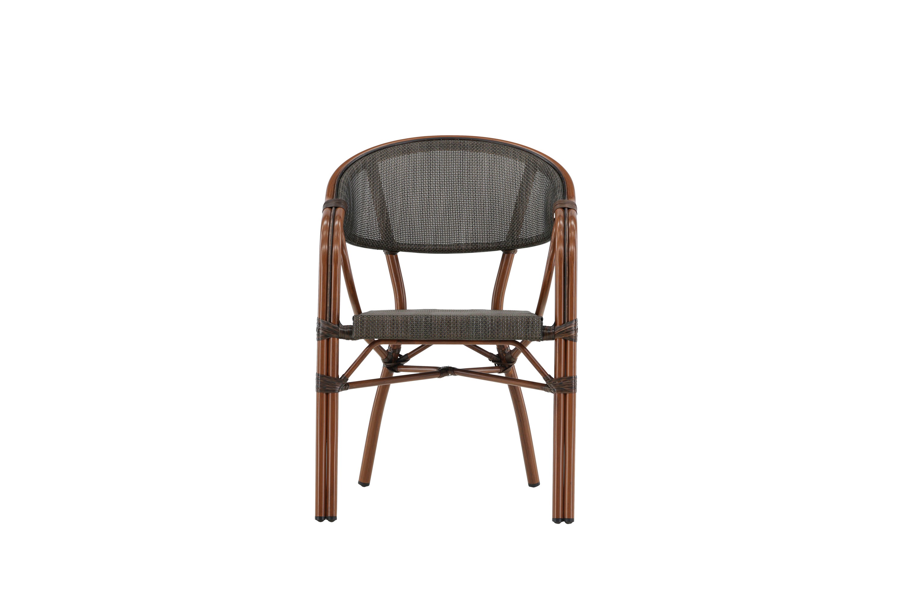 vila karmstol utomhus - svart