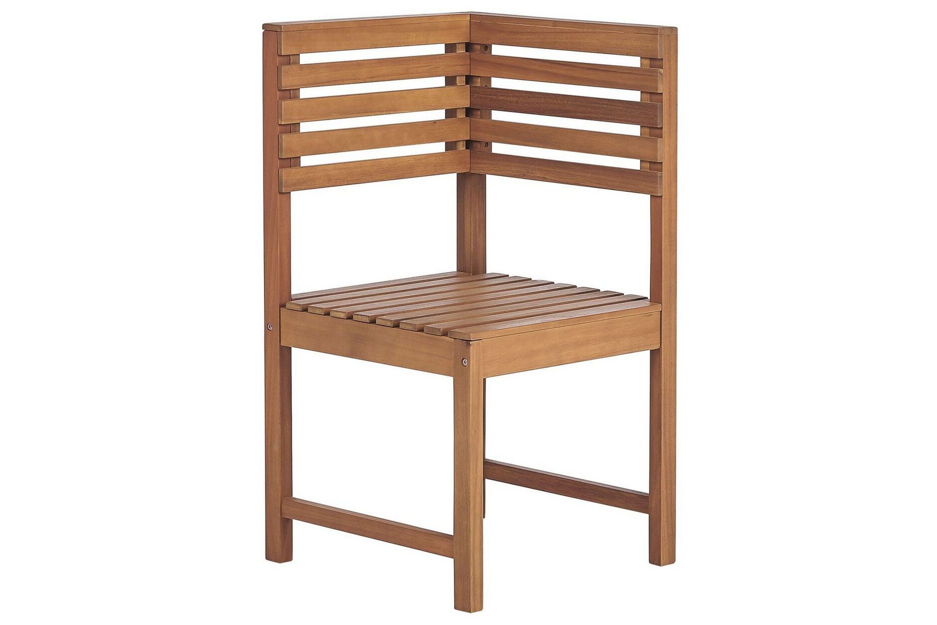 manuele matstol utomhus - ljusbrun