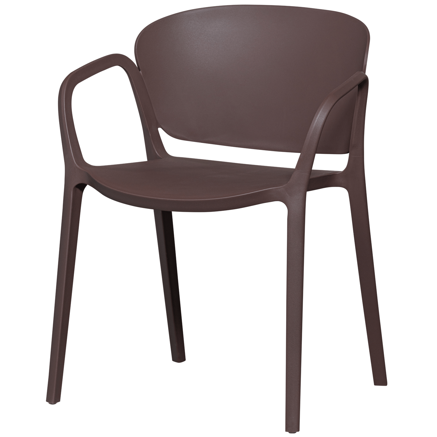 Matstol Bent Utomhus - Lila/Brun