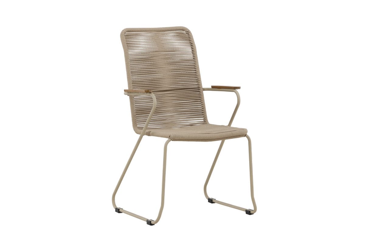 Matstol Bois Utomhus - beige