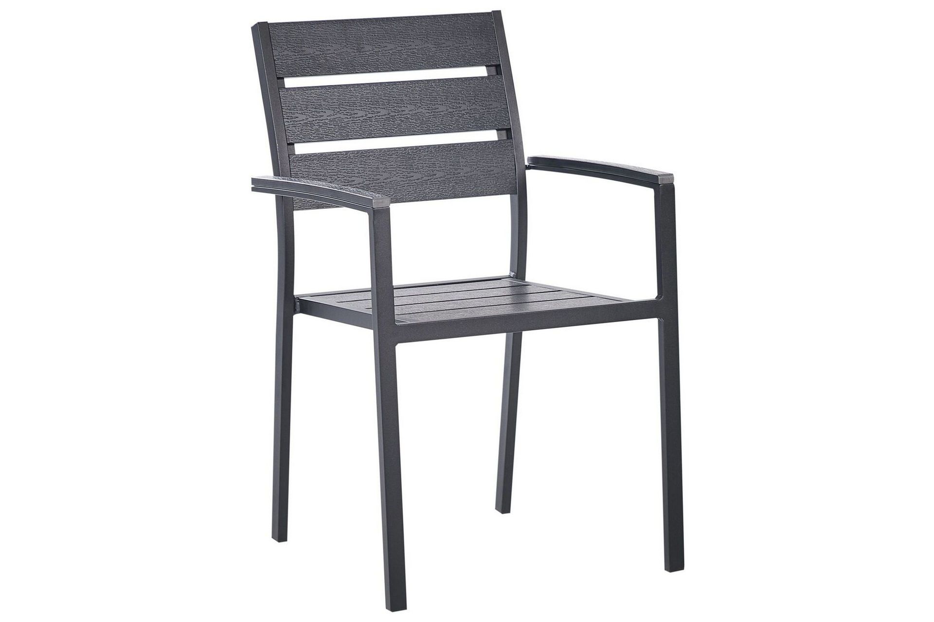 Pereta Karmstol Utomhus - Svart/Guld