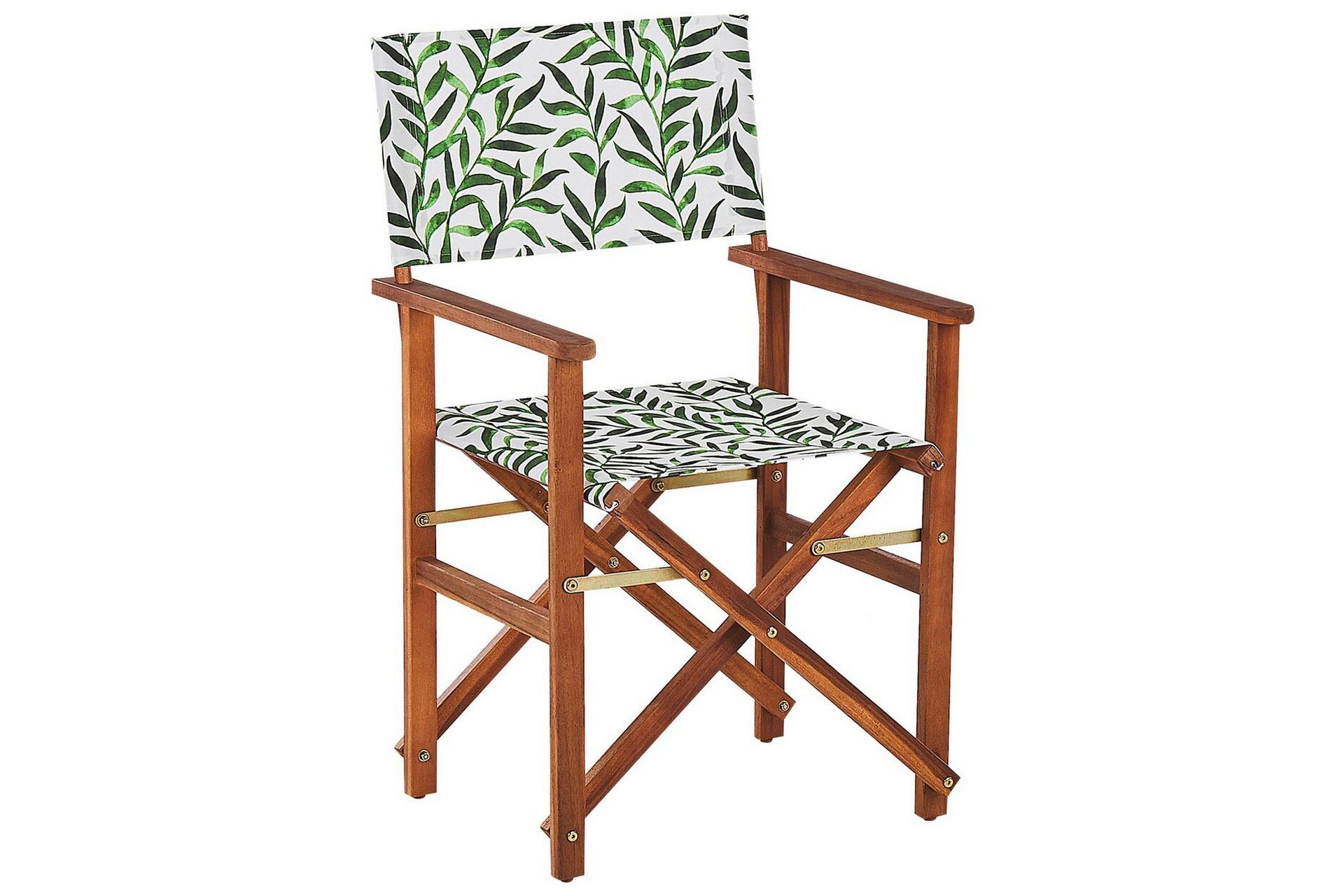 salve karmstol utomhus - brun/grön/vit