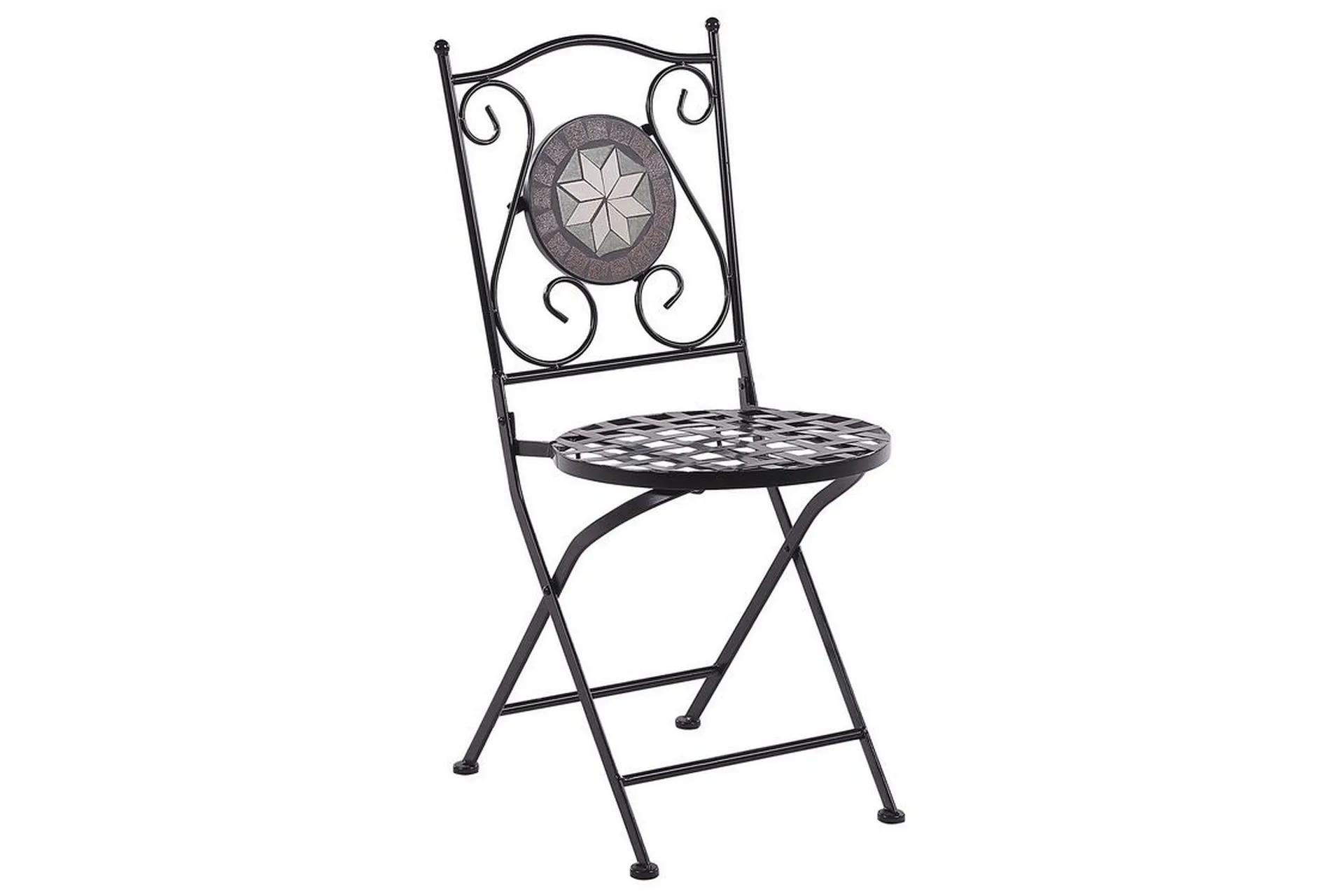 Sannicola Matstol Utomhus - Svart