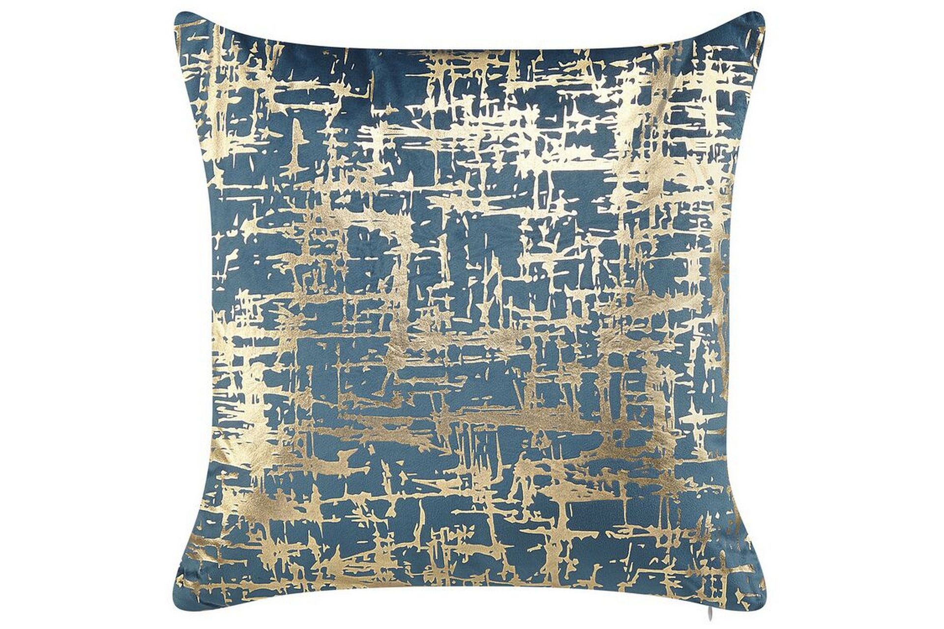 Beneton Utomhuskudde 45x45 cm - Blå/Guld