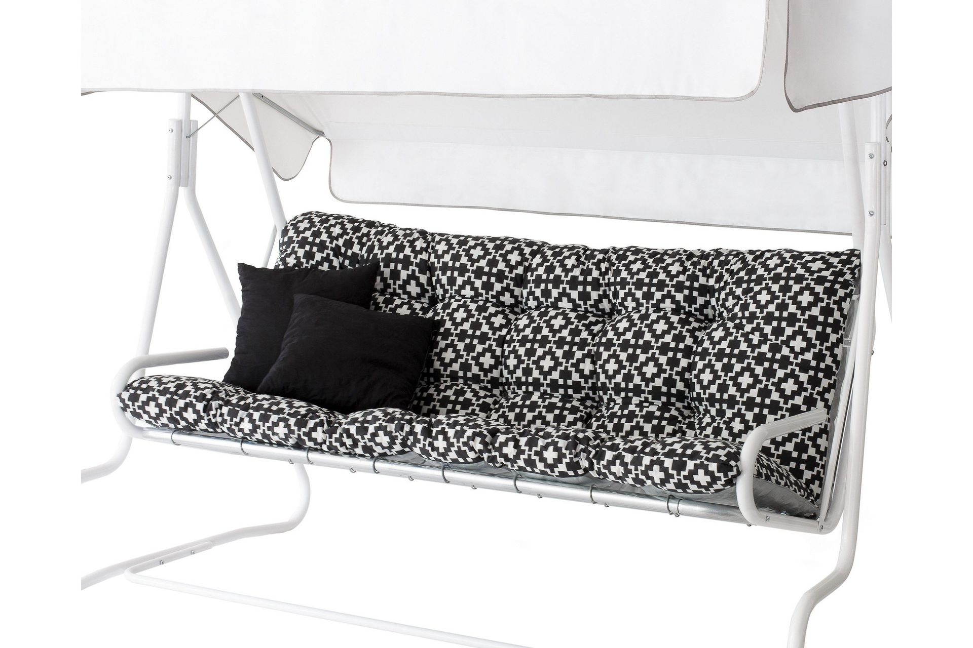 Dyna till DeLuxe Hammock Svart/Vit - Varax