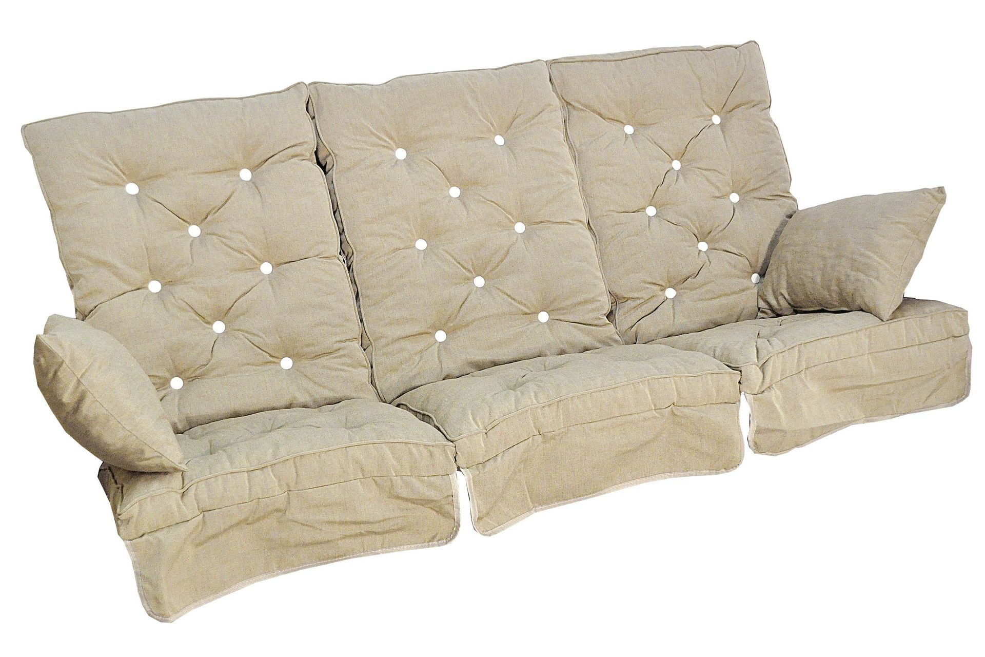 Flockstoppad Hammockdyna 56 cm Beige - FRITAB