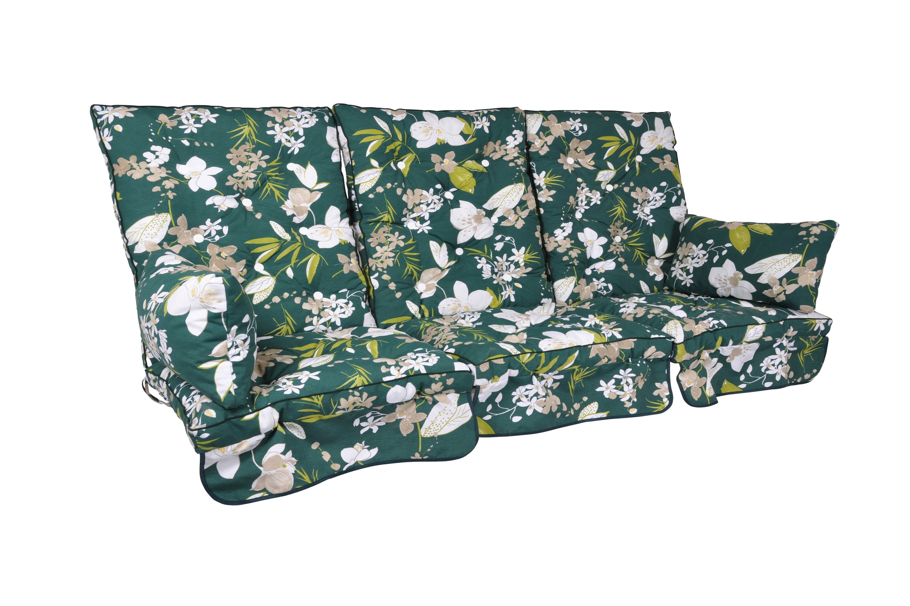 Flockstoppad Hammockdyna 56 cm Grön FRITAB
