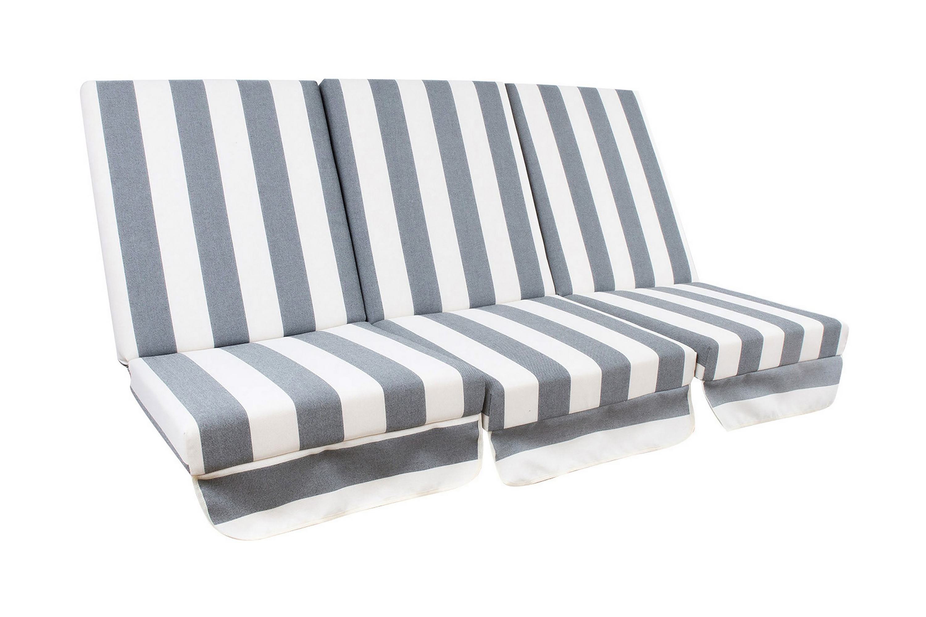 Kuddar till Hammock Montreal 114x52x9 cm/3st-Svartvit Randi