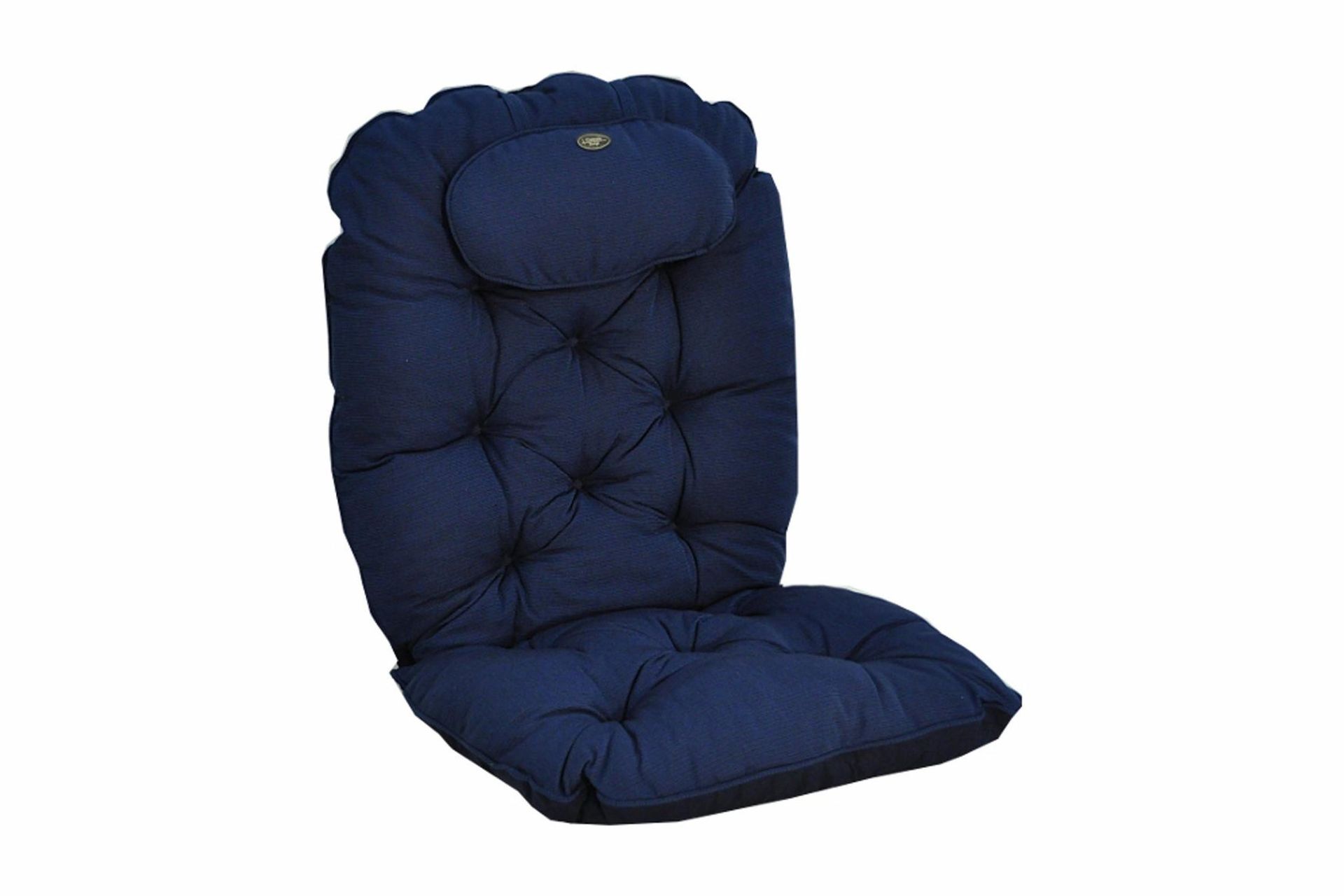 Positionsdyna Fritab Snurr & gung Lyx nackkudde Blue texture -
