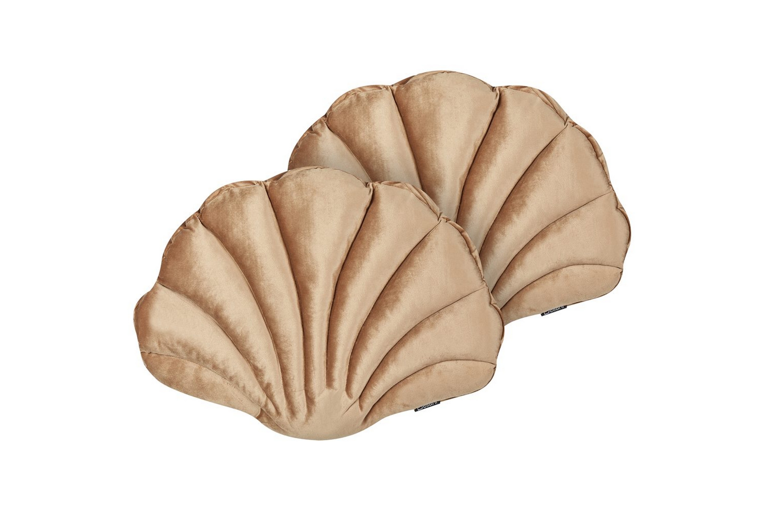 Prydnadskuddar Consolida set om 2 Beige Beige