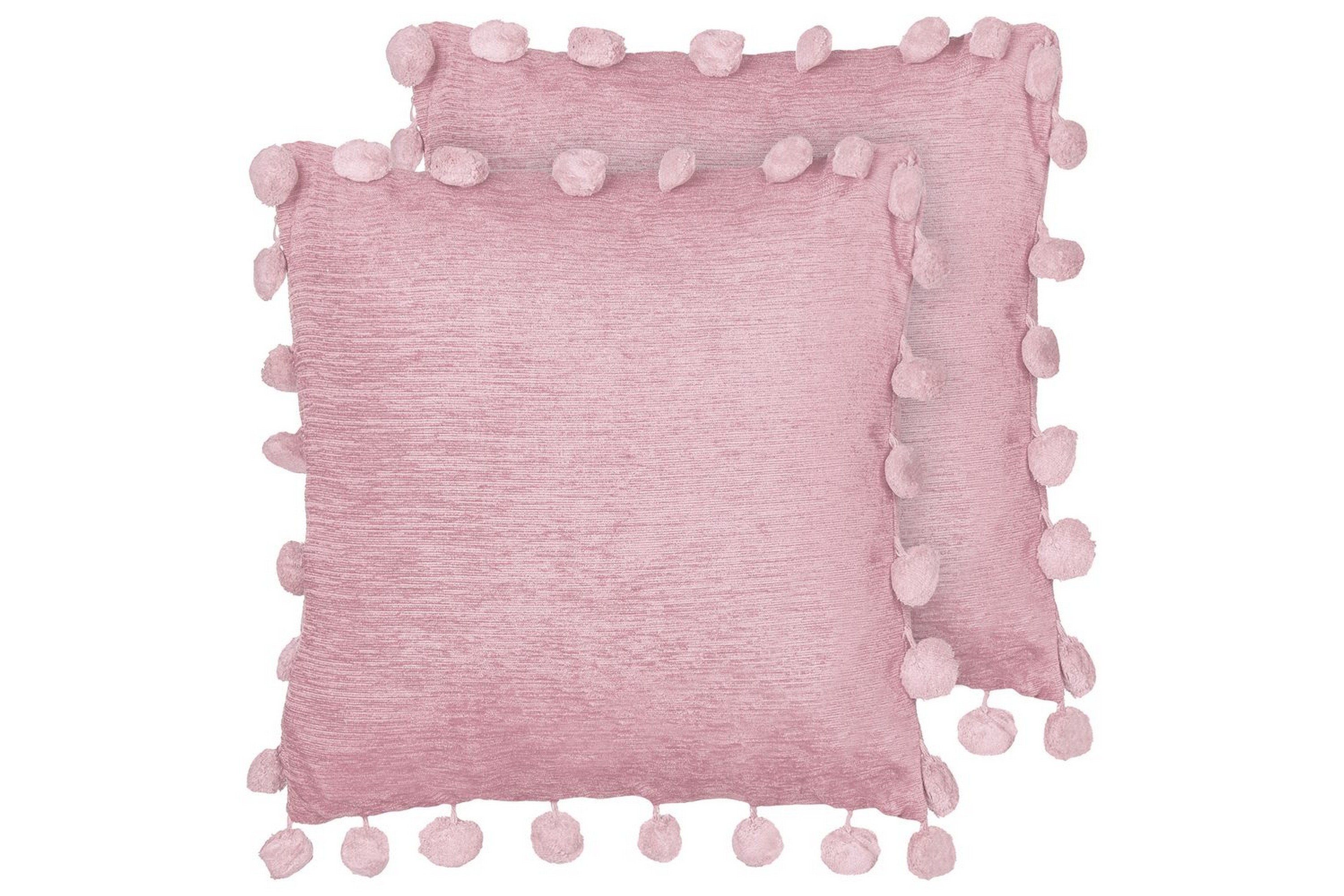 Prydnadskuddar Jasmine set om 2 Rosa Rosa