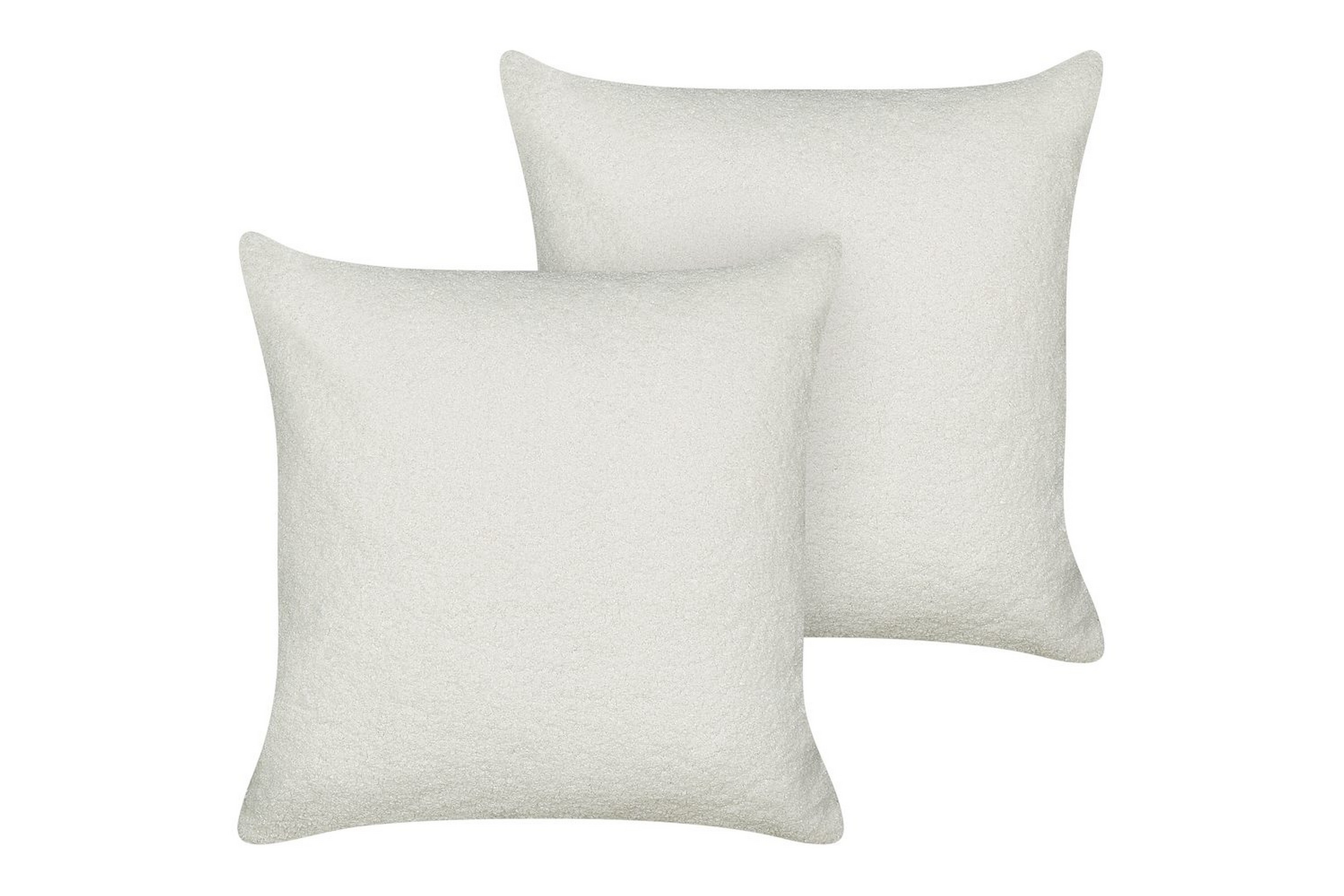 Prydnadskuddar Leuzea set om 2 Vit,45x45 cm Vit,45x45 cm