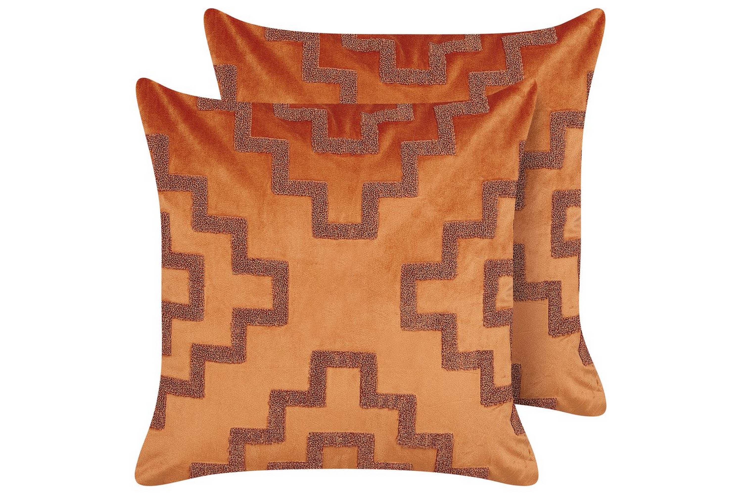 Prydnadskuddar Sergipe set om 2 Orange Orange