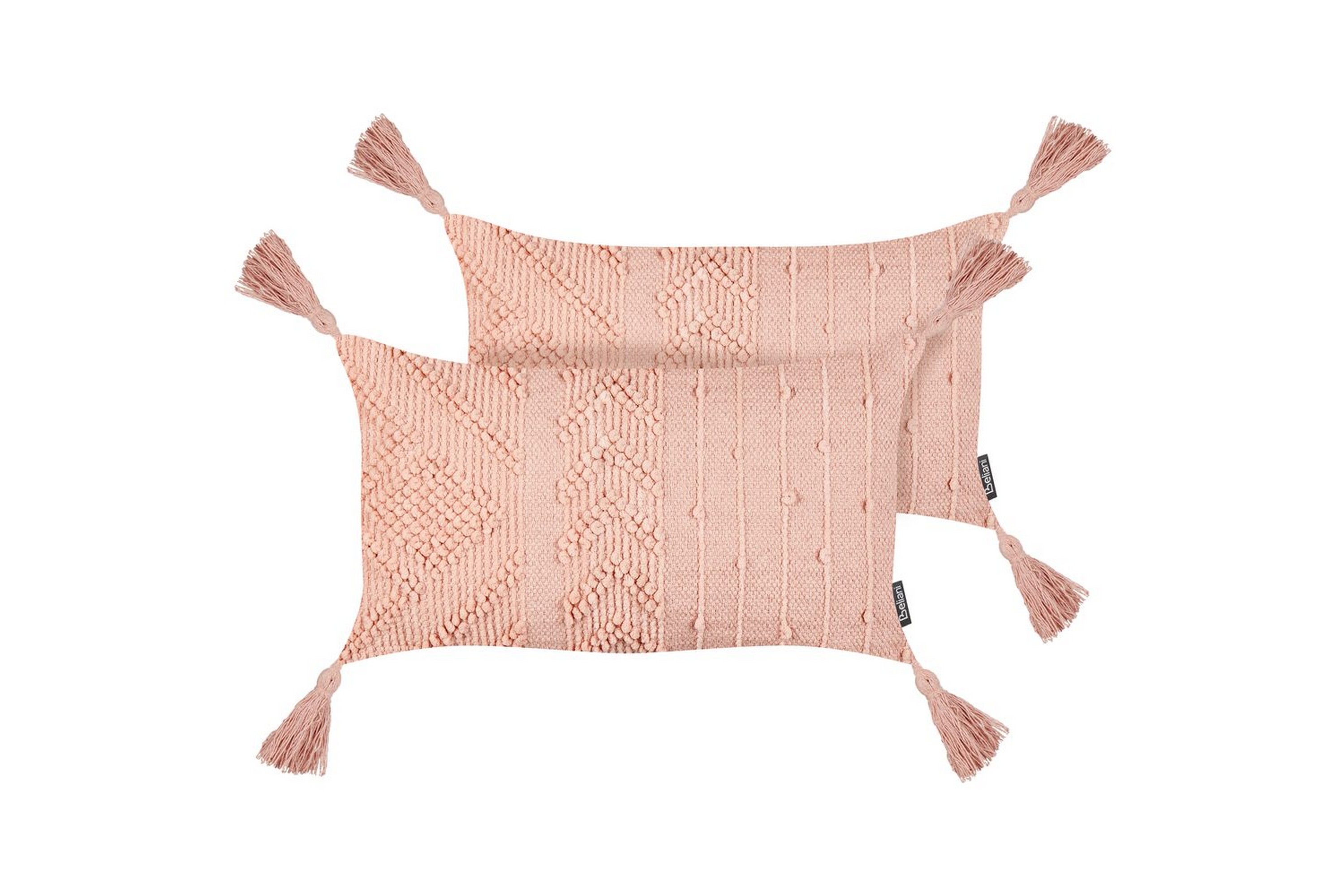 Prydnadskuddar Valvaria set om 2 Rosa Rosa