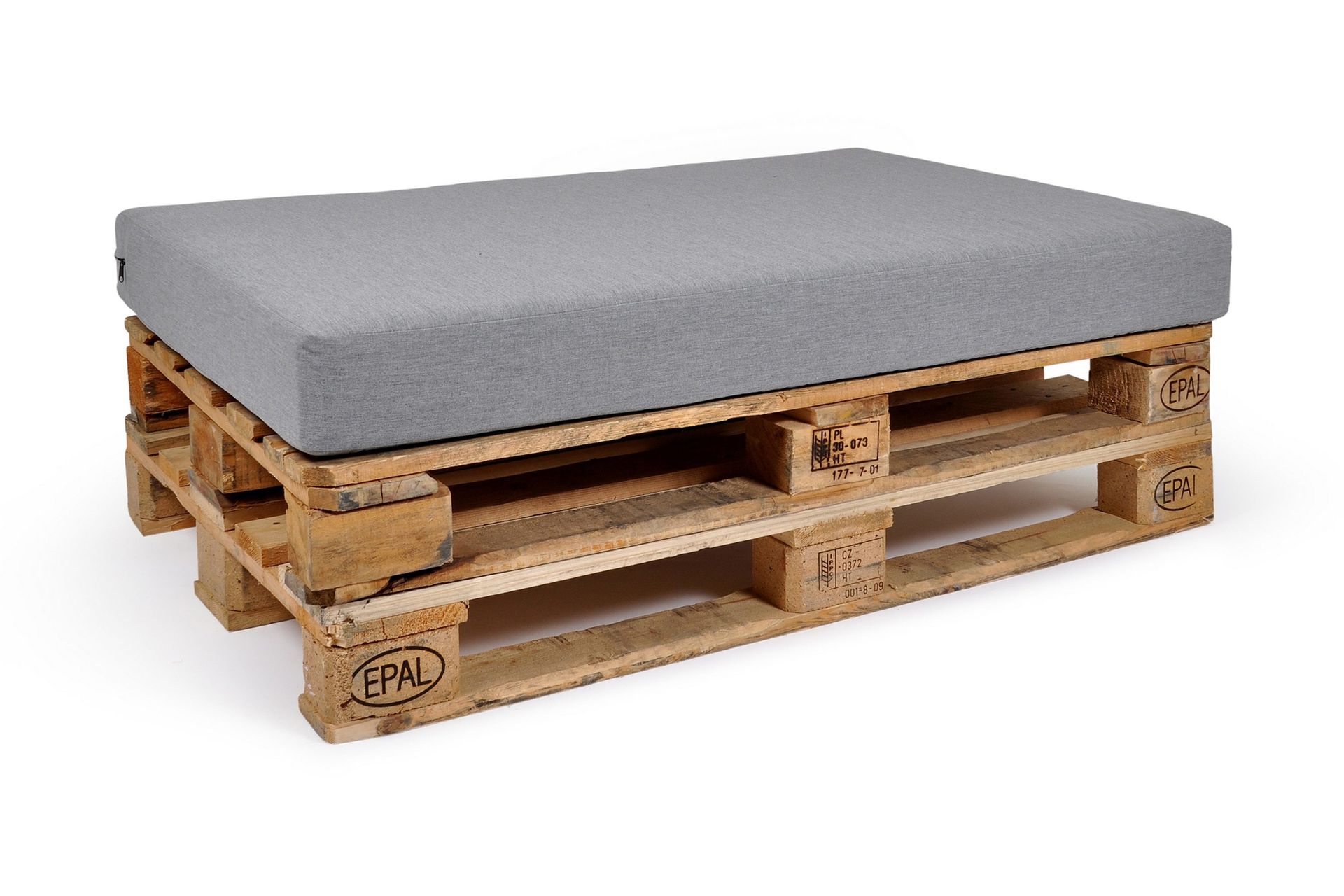Royal Palle Sitsdyna 120x80 cm Vattenavvisande Ljusgrå - Fritab