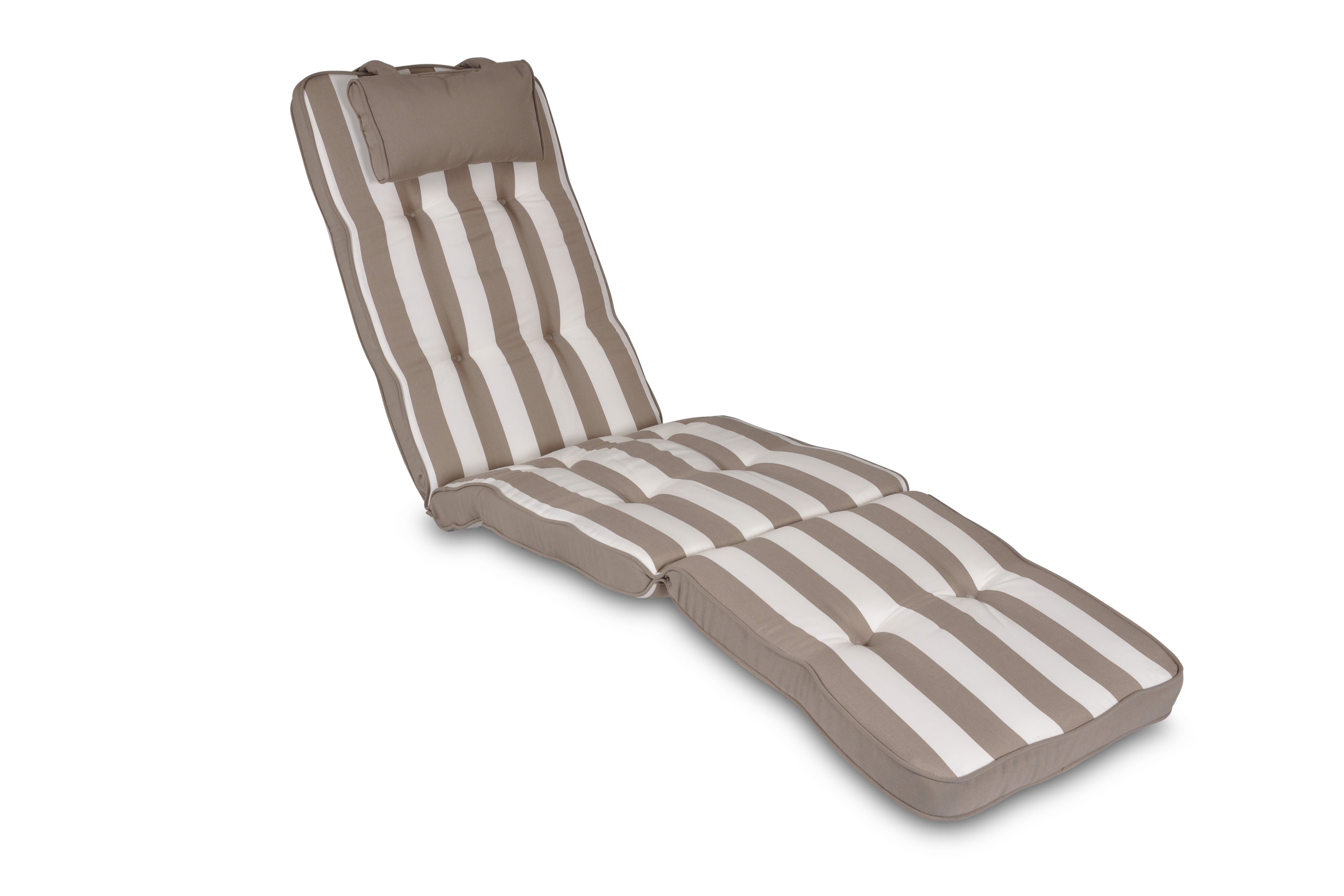 Standard Däckstolsdyna 50 cm Taupe