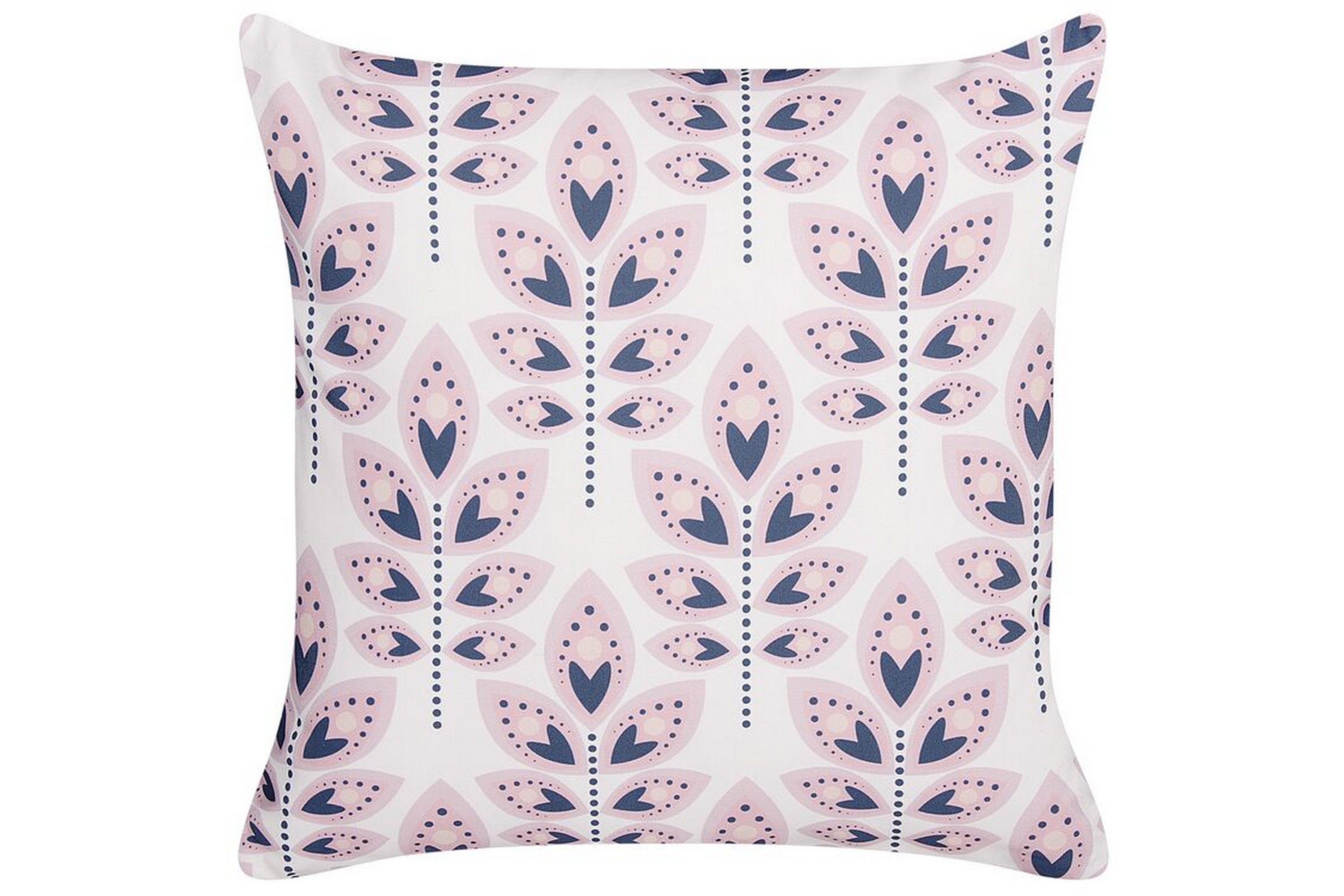 Utomhuskudde Latiano 45x45 cm 2 st Beige/Rosa
