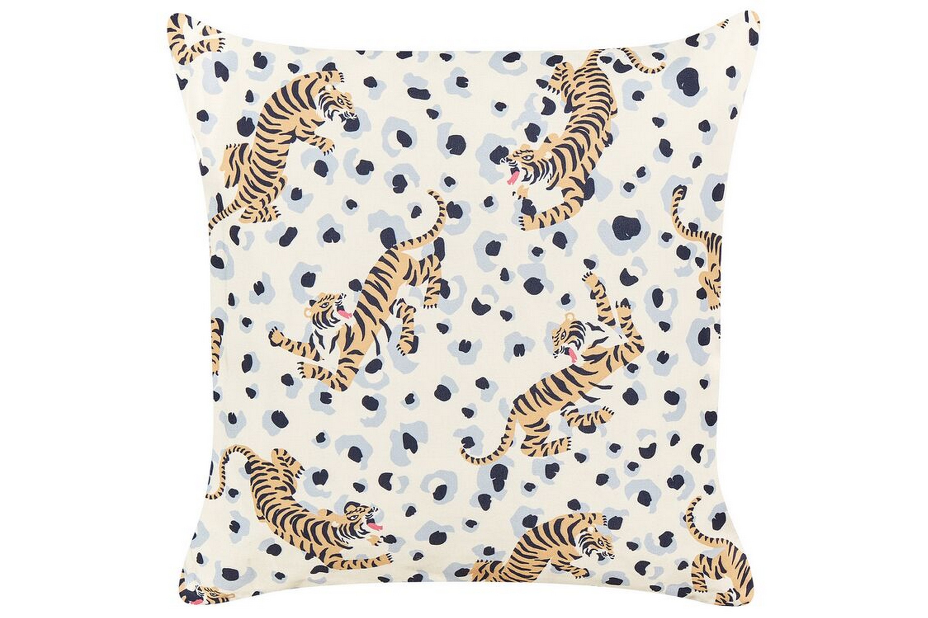 Utomhuskudde Matino 45x45 cm 2 st Beige/BlåBrun
