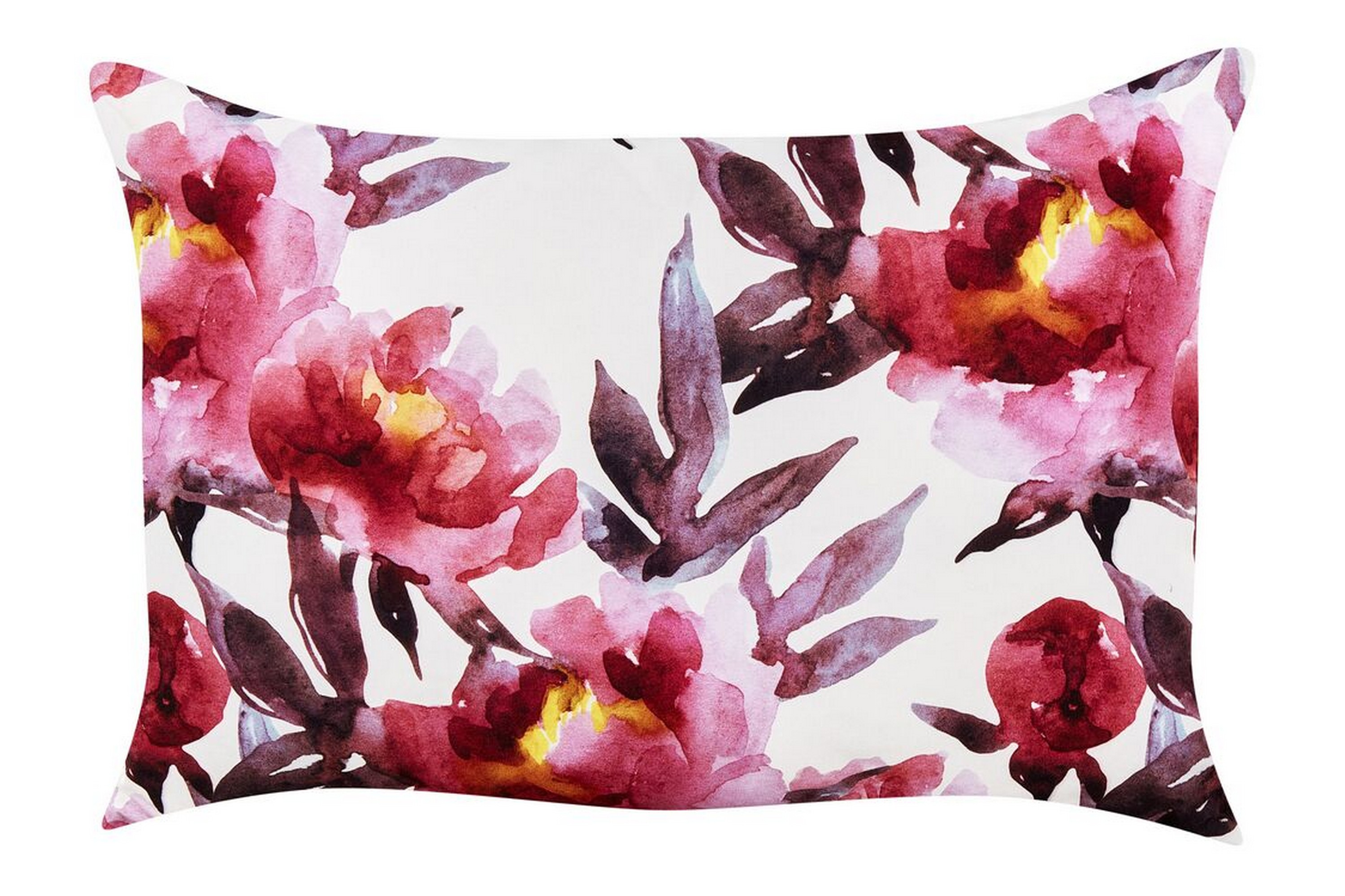 Utomhuskudde Trepuzzi 42x60 cm 2 st Vit/Rosa