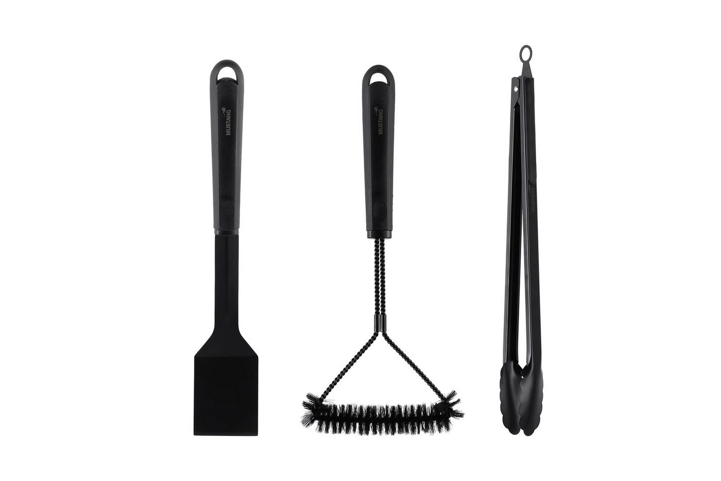 Grillverktygsset Mustang Black Line 3 Delar