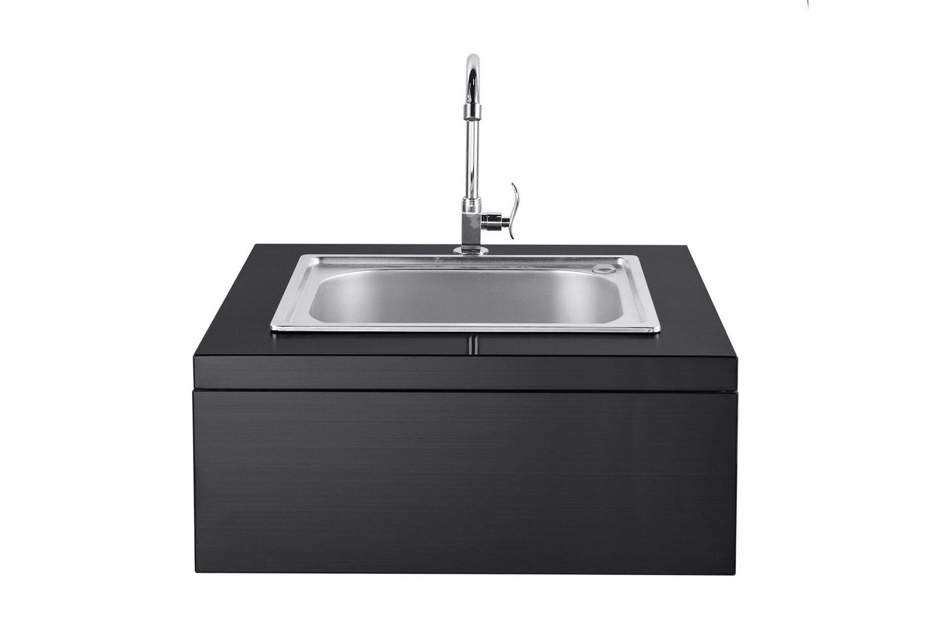 Nordic Line Black Integrerbar Vaskmodul Svart - MyOutdoorKitchen