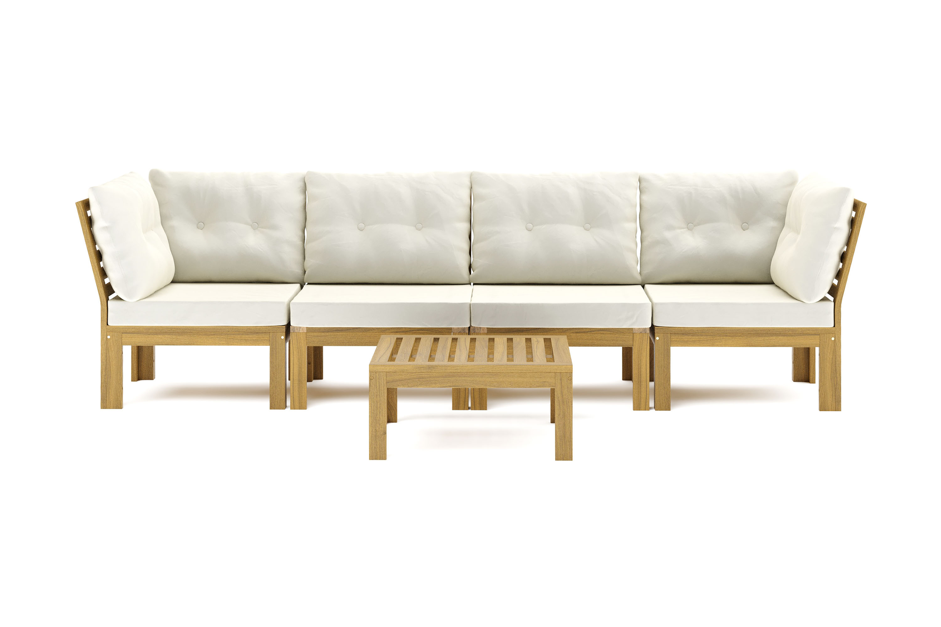 Lindha 4-sits Loungegrupp Utomhus Beige