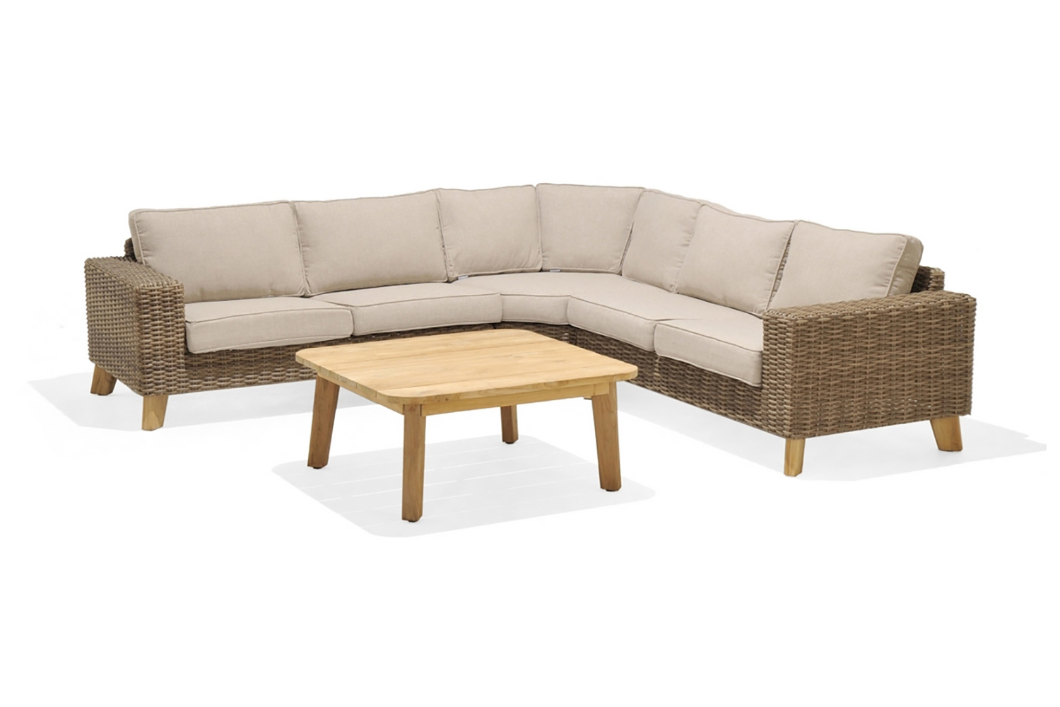 Loungegrupp Utomhus Bahamas 5-sits Beige