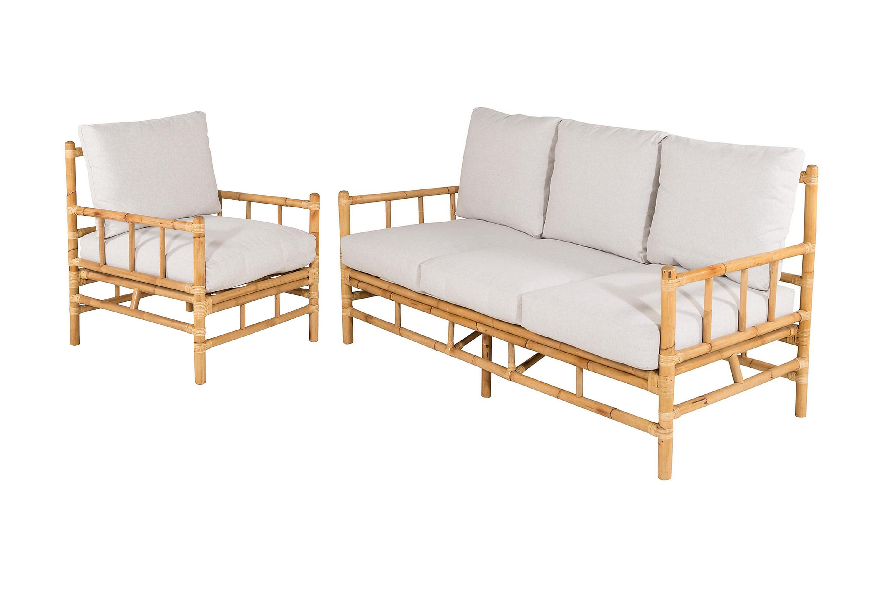 Loungegrupp Utomhus Cane Brun Venture Home