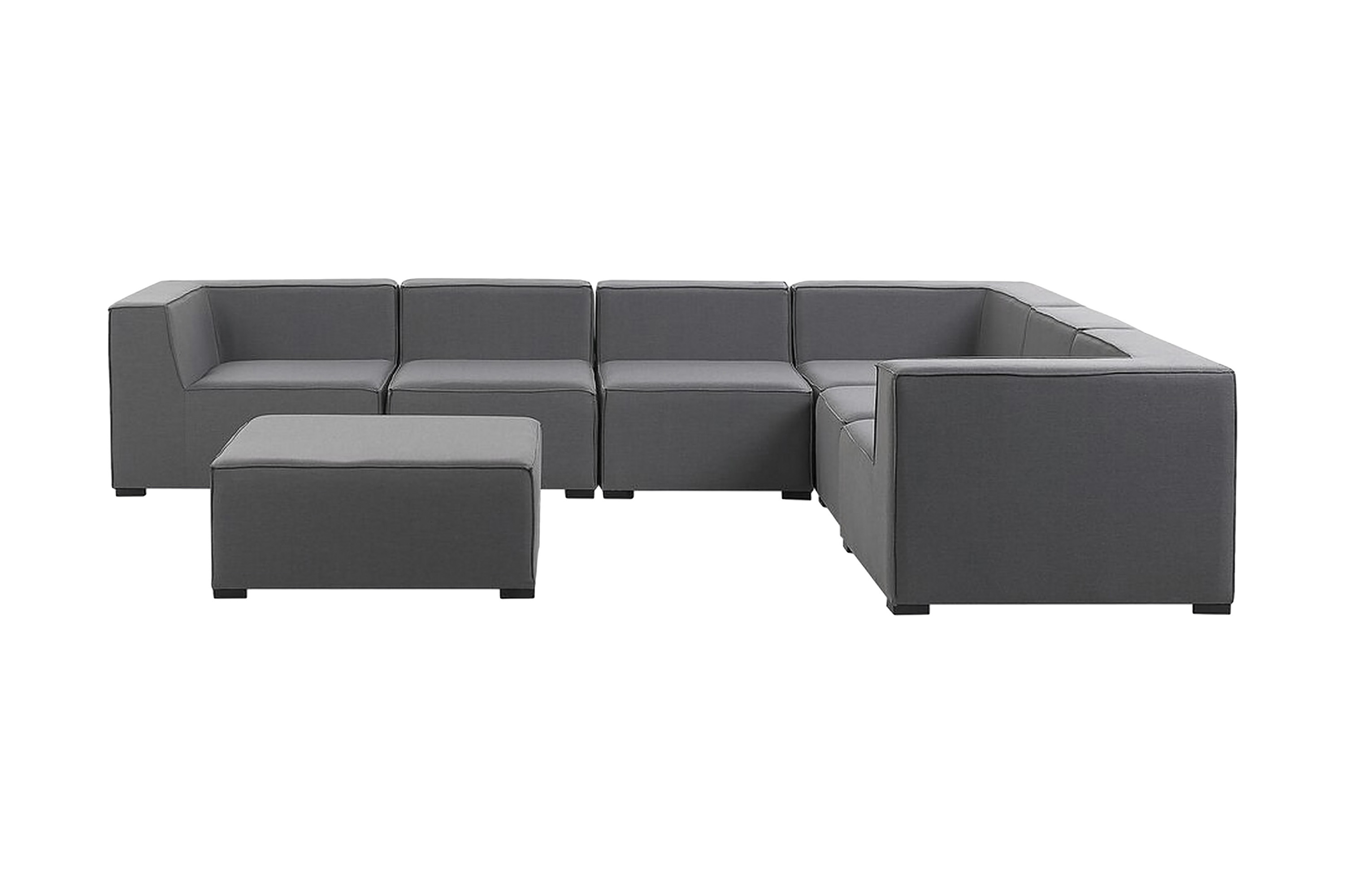 Loungegrupp Utomhus Elejagas Grå