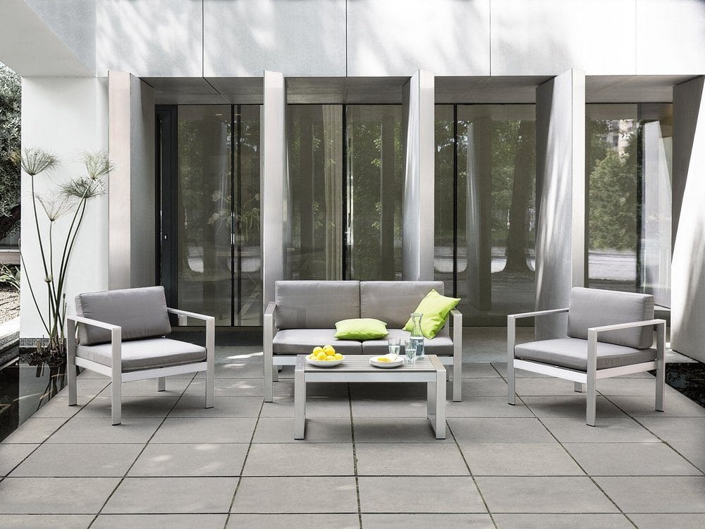 Tirrena Loungegrupp Utomhus 90 cm - Grå
