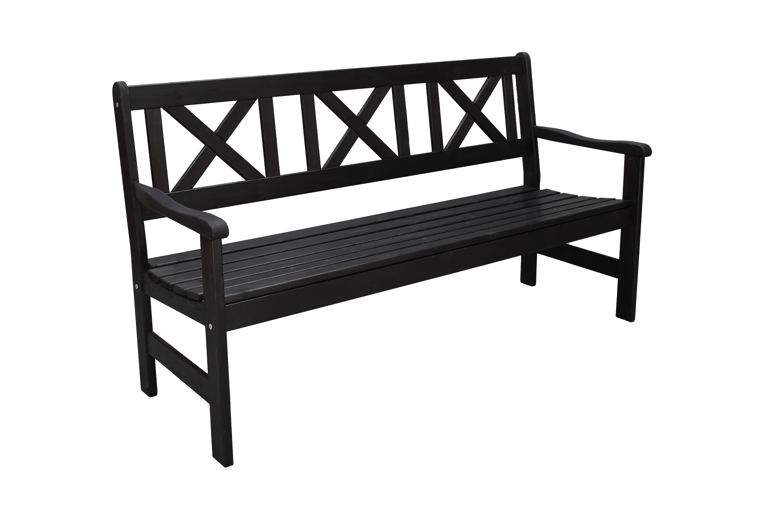3-sits Utesoffa Olivo Kaffesvart