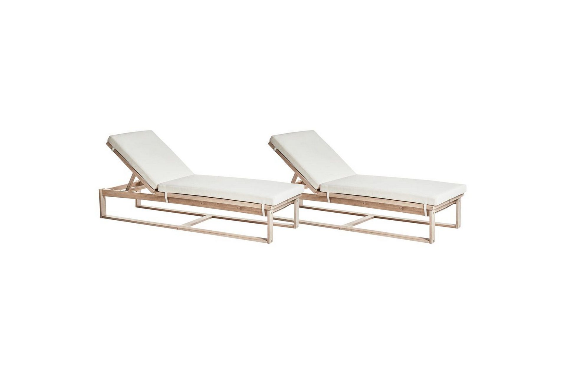 Loungestol Azzanello set om 2 -