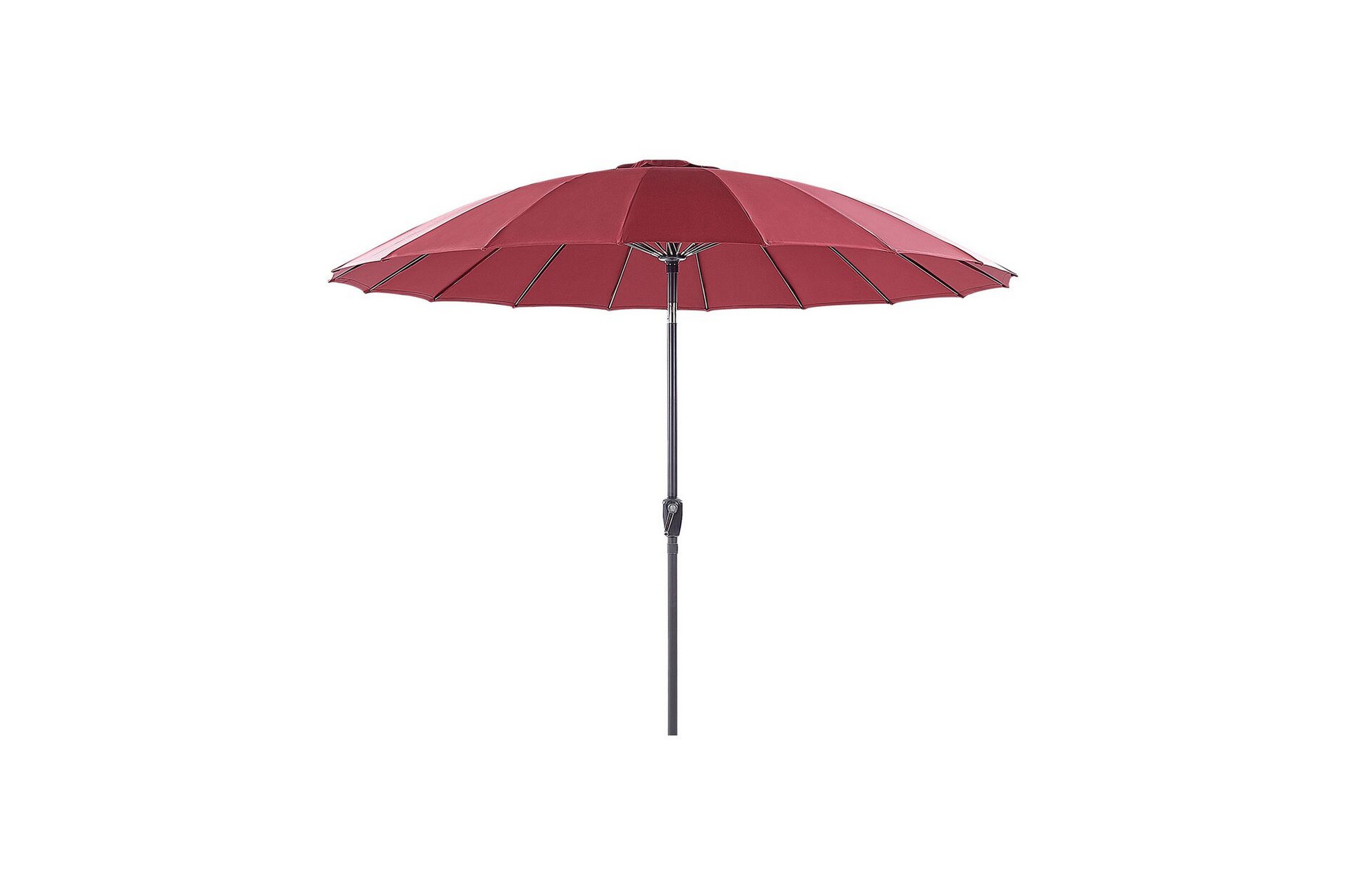 Parasoll Faenza 255 cm Röd/Svart