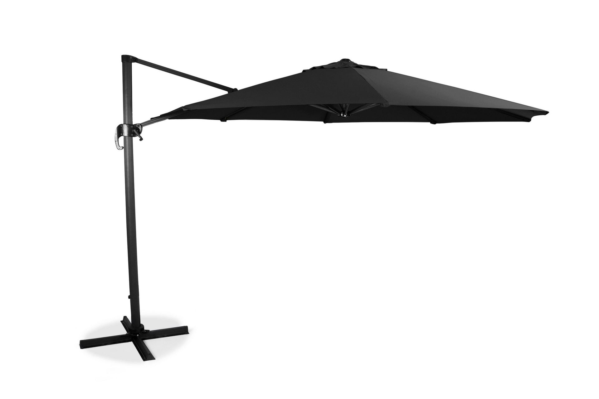 Hillerstorp Sidewinder Hängparasoll XL 350cm - Svart