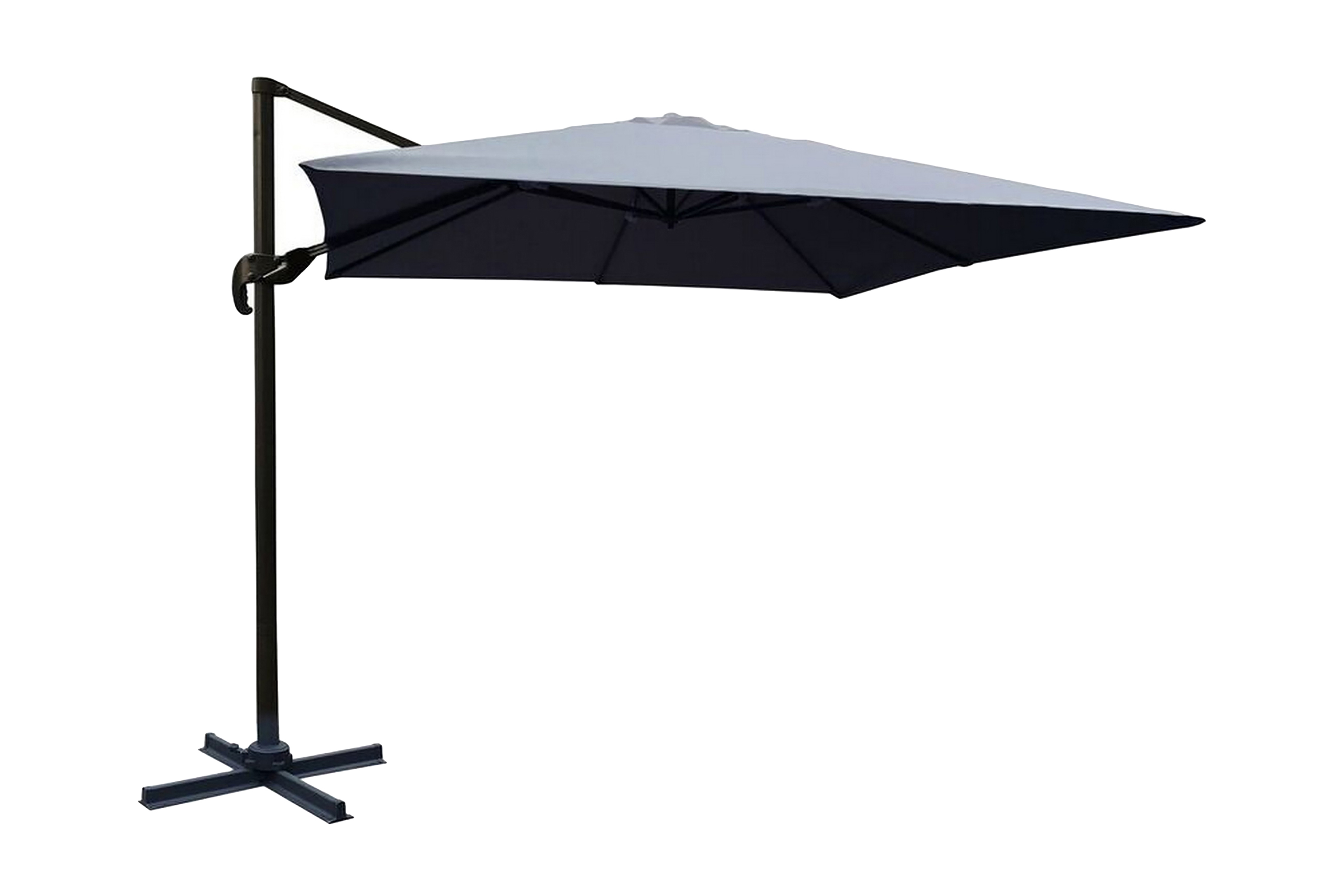 Leeds Parasoll 300 cm GråVenture Home