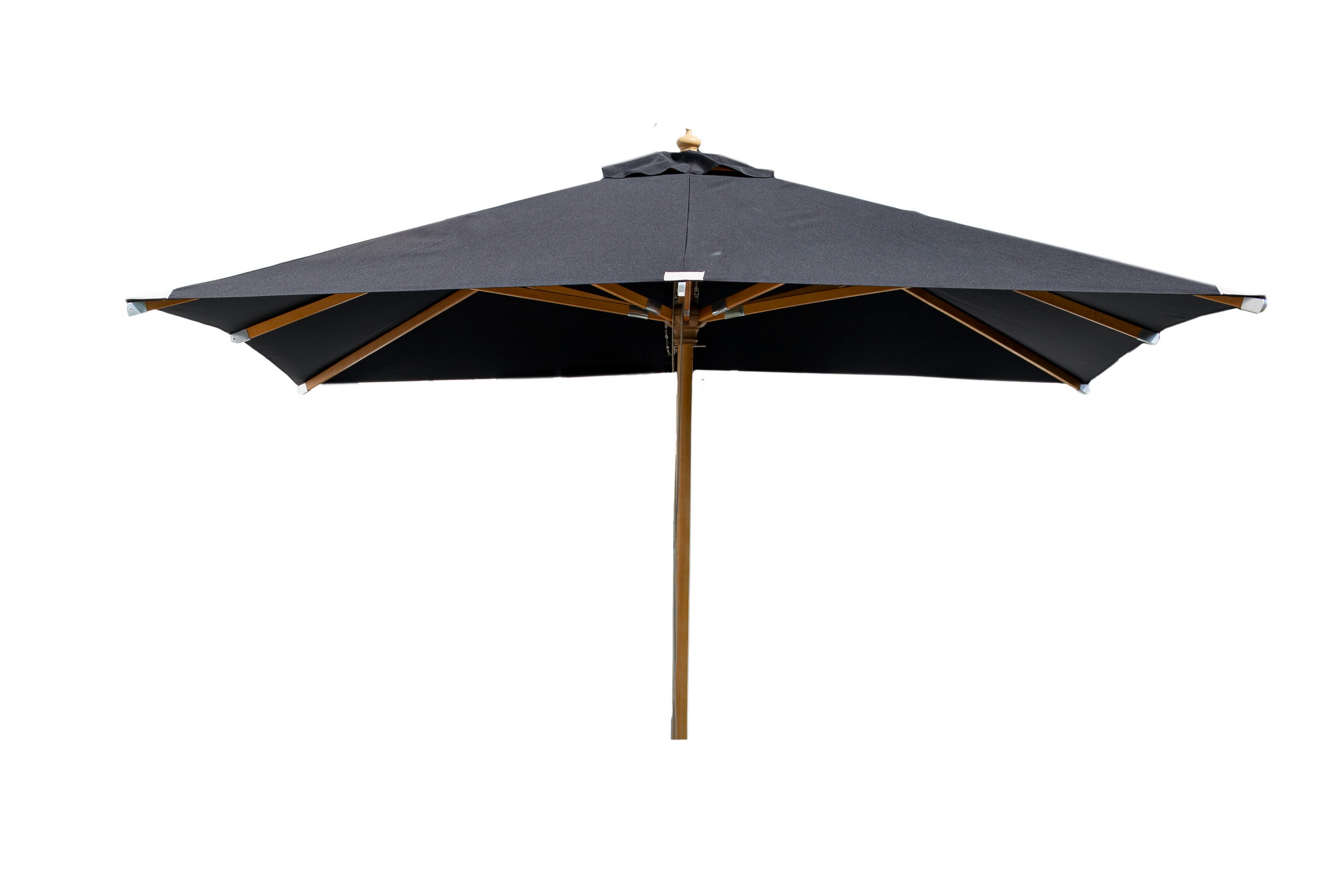 Naxos Parasoll 300 cm Svart/Natur Venture Home