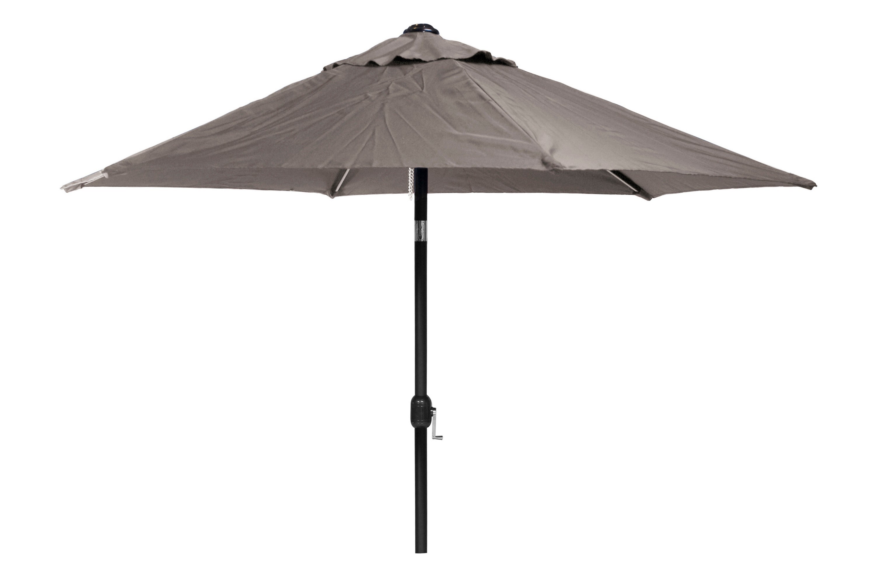 Parasoll Hillerstorp 300 cm ALU Taupe aluminium och polyester