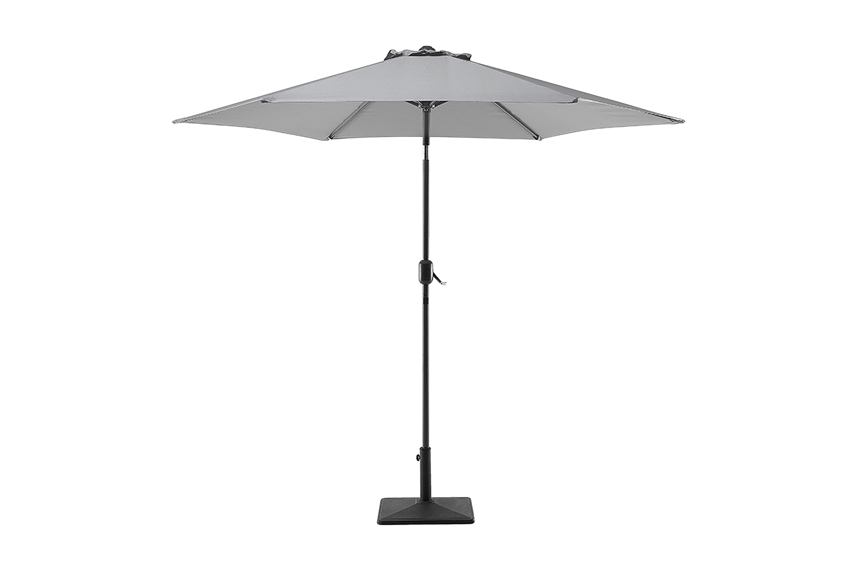 Parasoll Varese 230 cm Grå