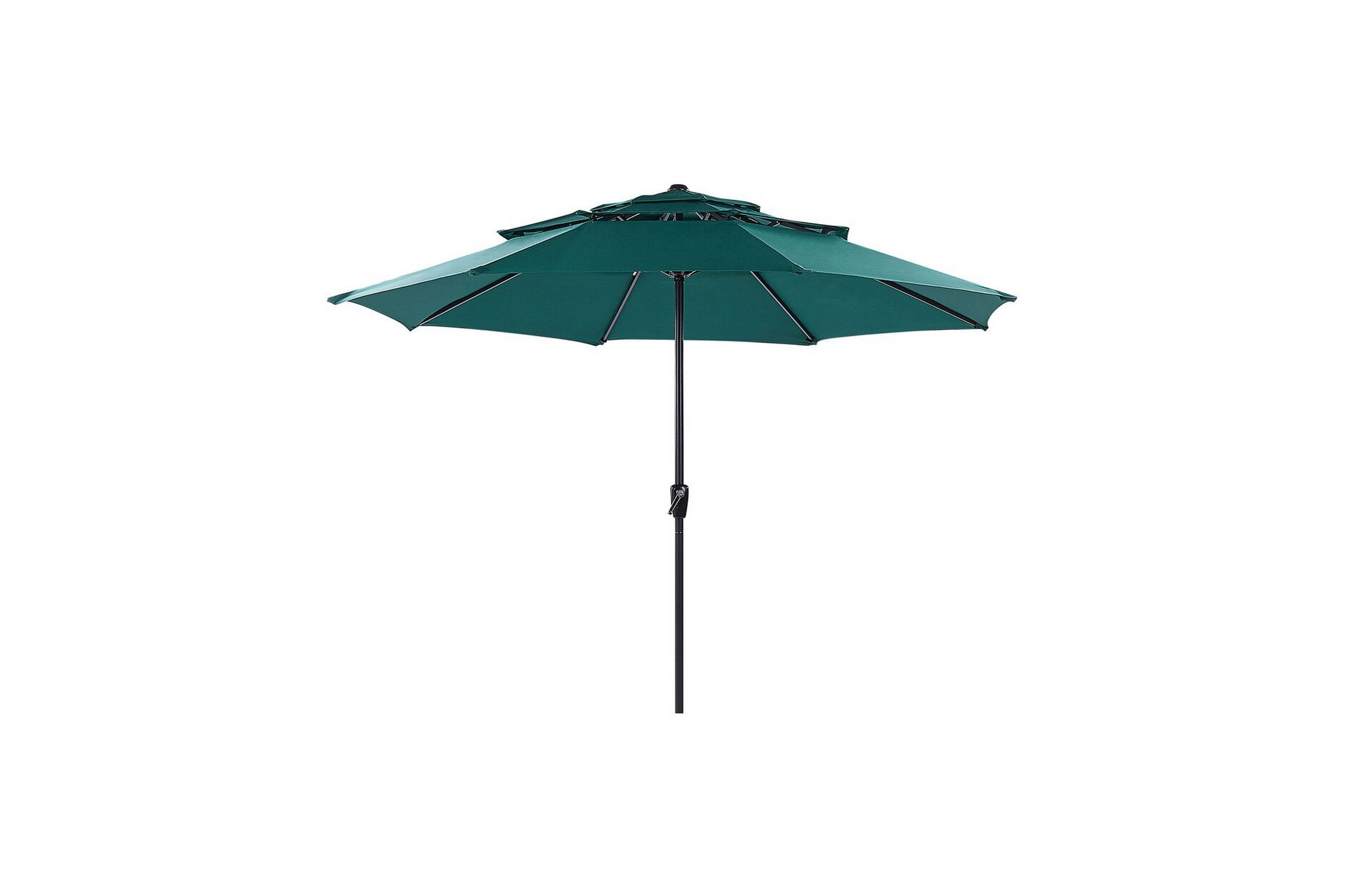 Parasoll Roblin 285x285 cm Grön/Svart