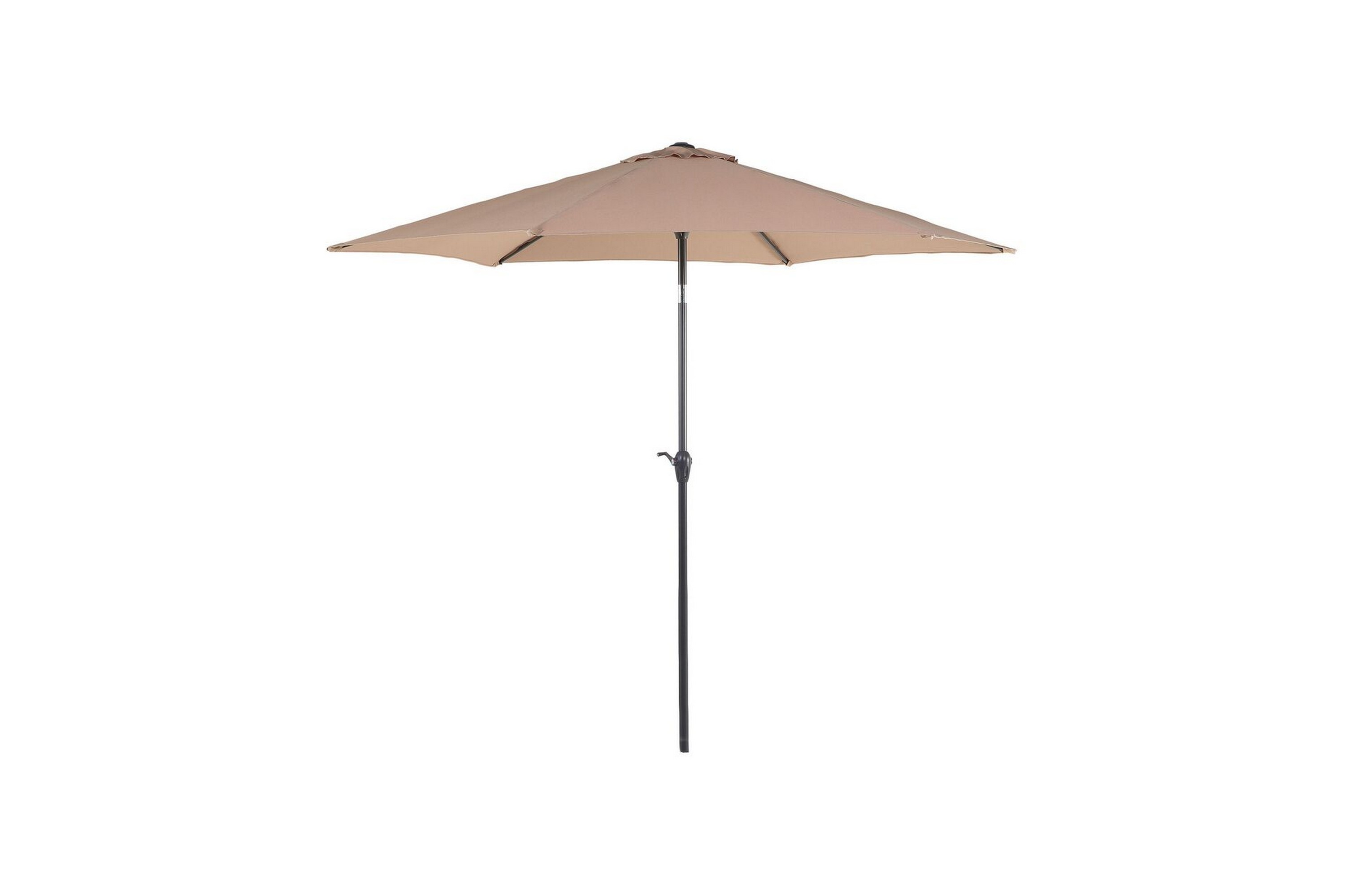 Parasoll Sanarica 270x270 cm Rund Beige/Grå