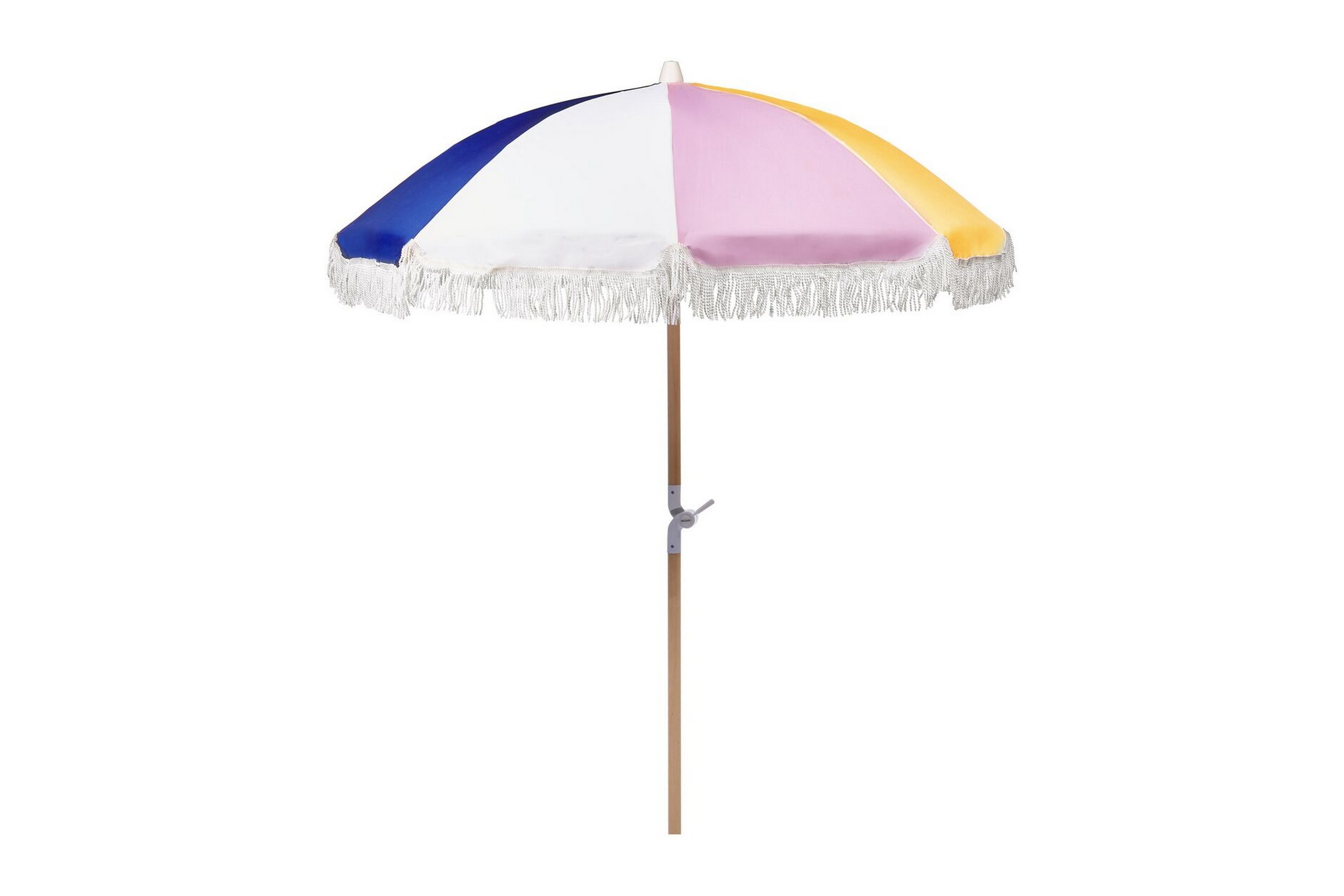 Parasoll Teulon 150 cm Gul/Rosa/BlåVit/Ljusbrun