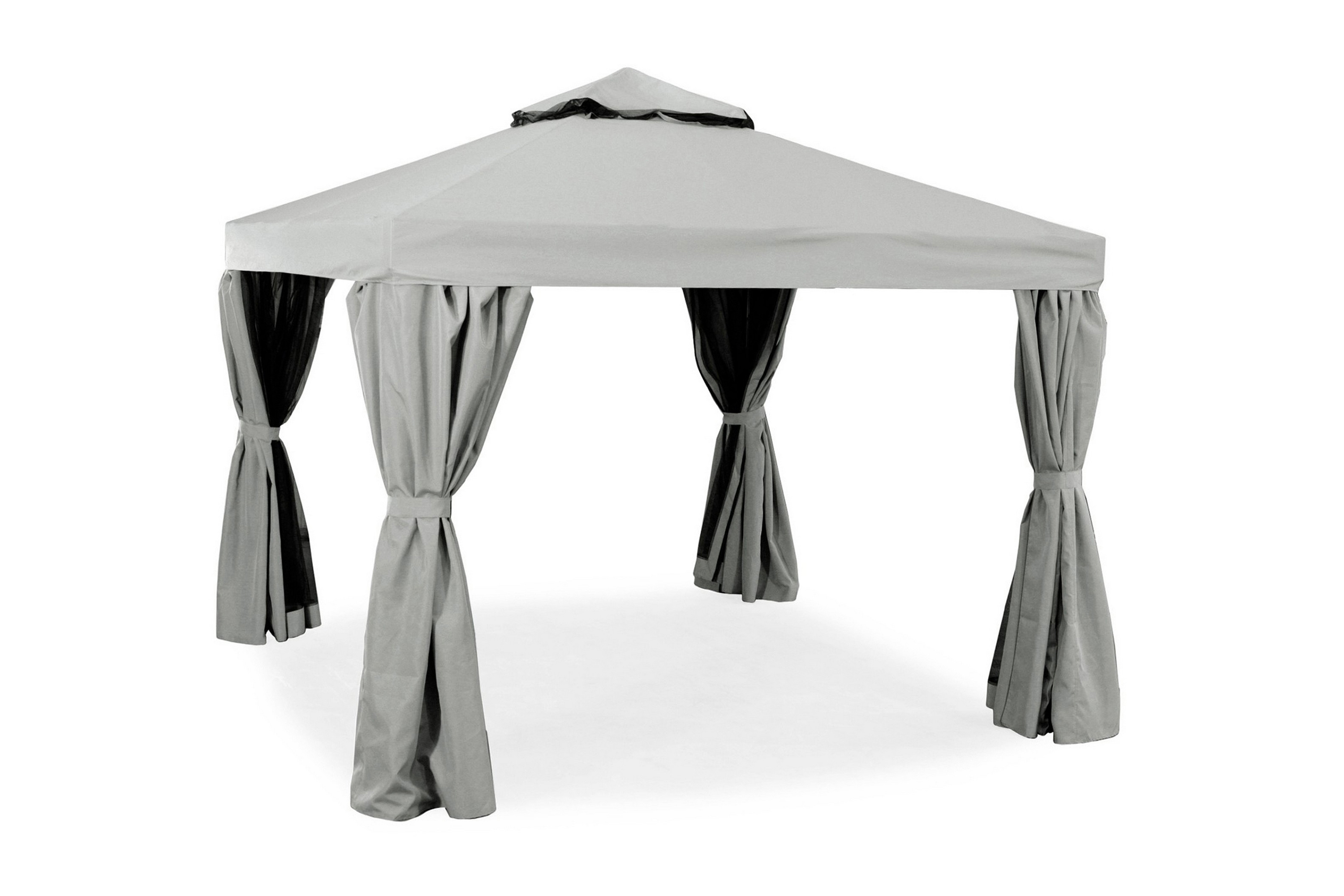 Paviljong Luxor 300x300 cm GråHillerstorp