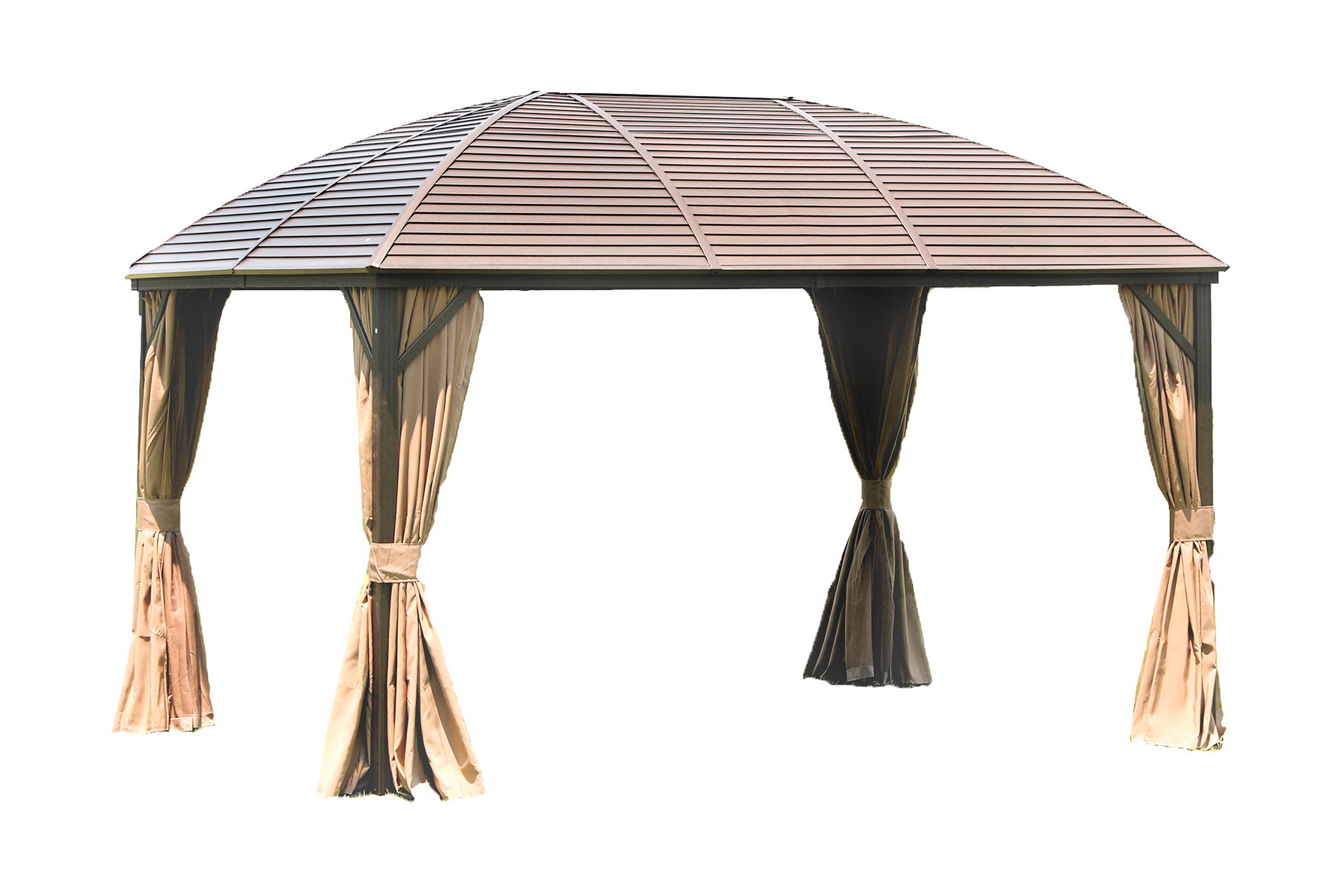Paviljong Sunsetia 400x300x194 cm Beige