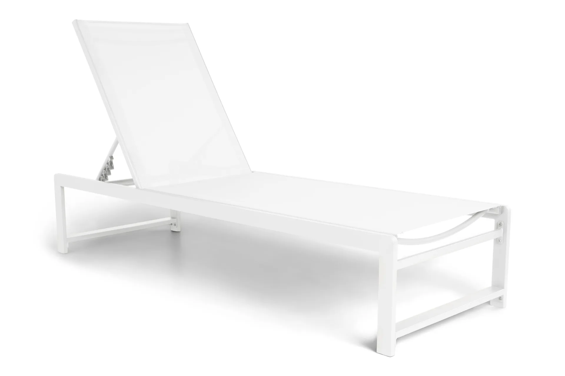 Sanna Sols&auml;ng Med Justerbart Ryggst&ouml;d - Vit